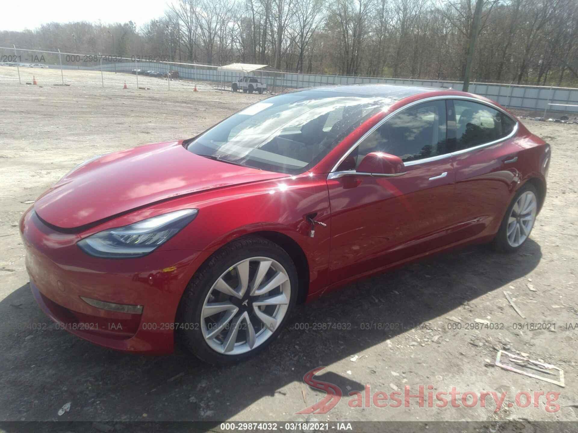 5YJ3E1EB1KF150489 2019 TESLA MODEL 3