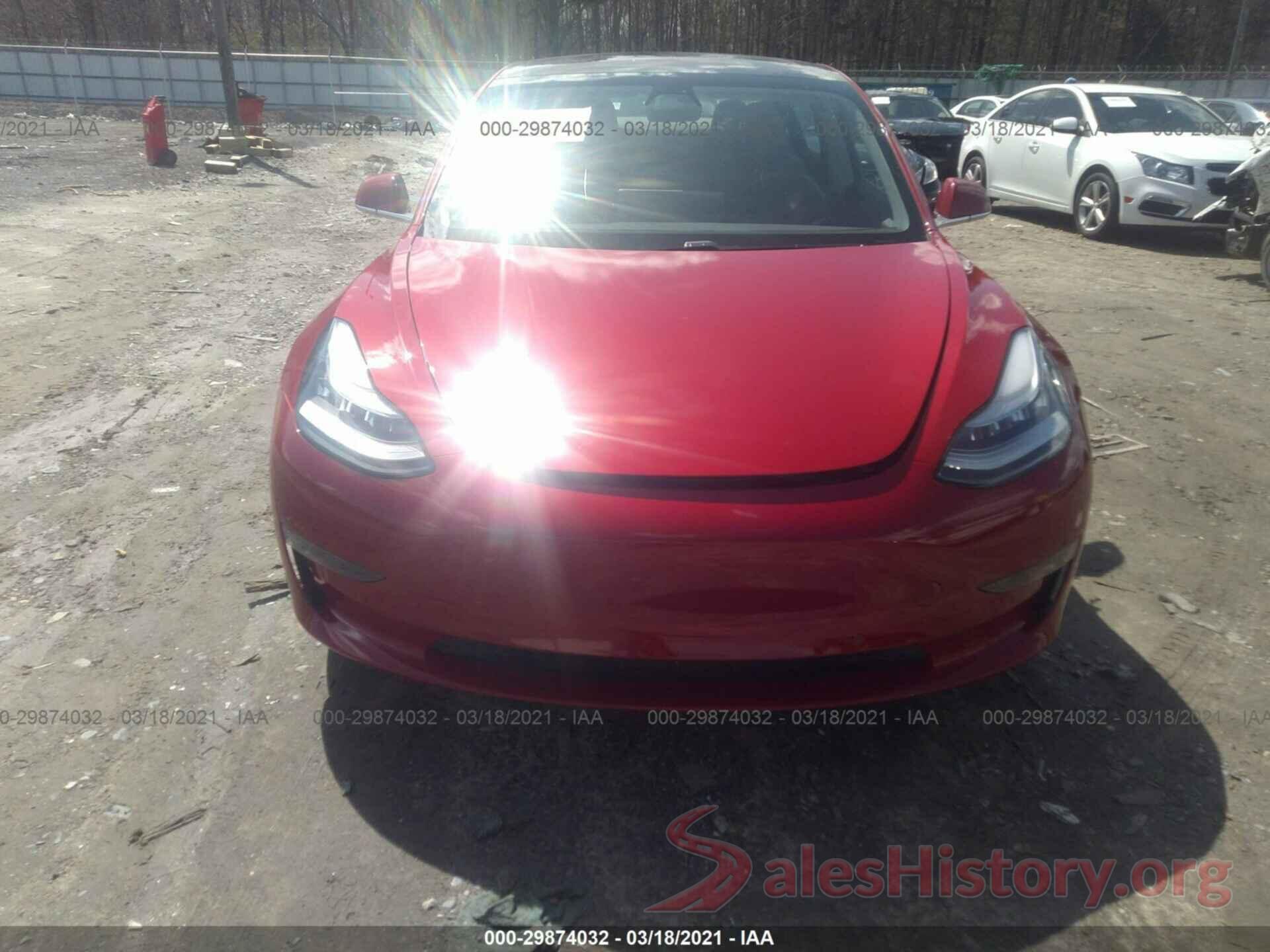 5YJ3E1EB1KF150489 2019 TESLA MODEL 3