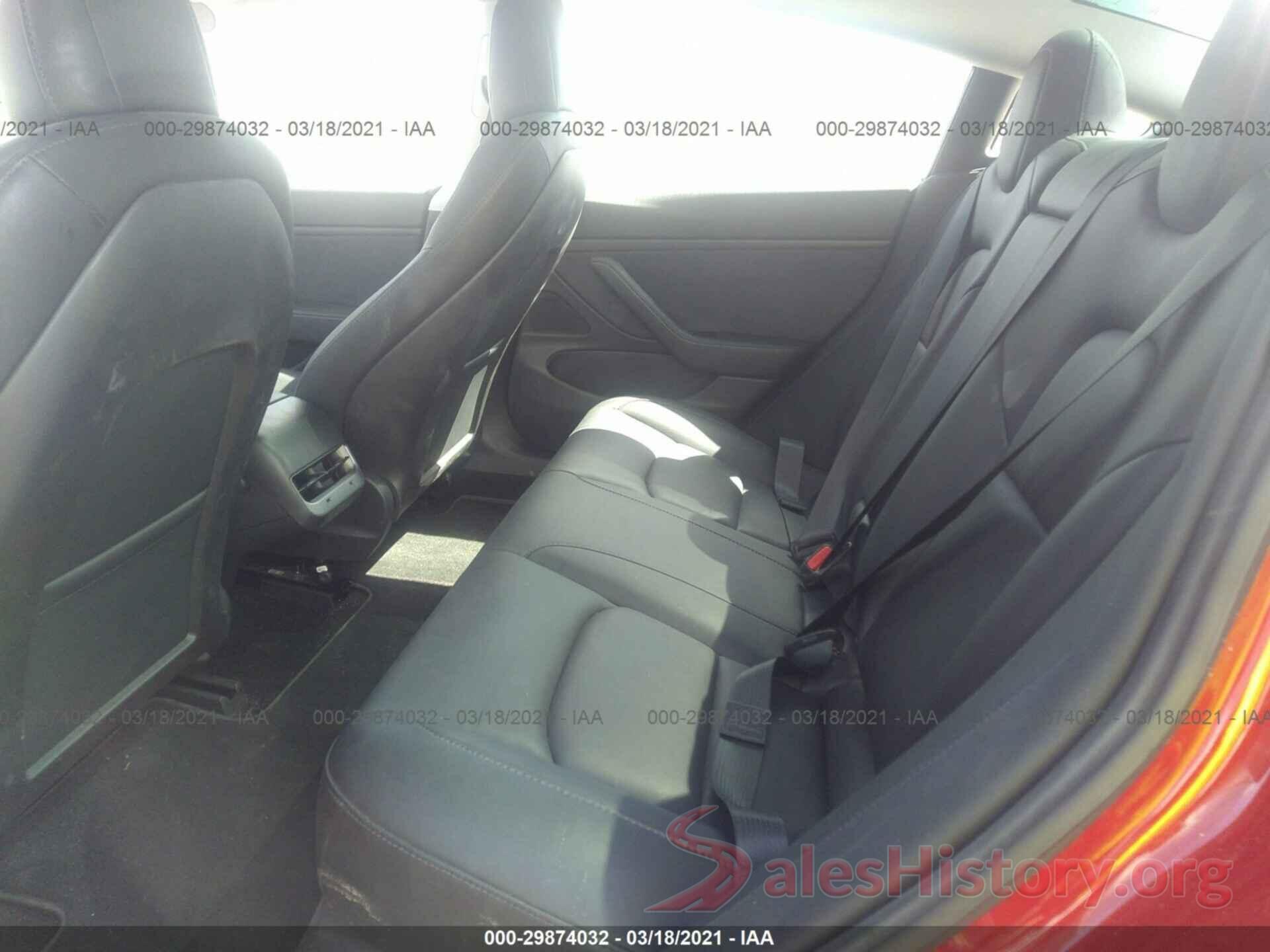 5YJ3E1EB1KF150489 2019 TESLA MODEL 3