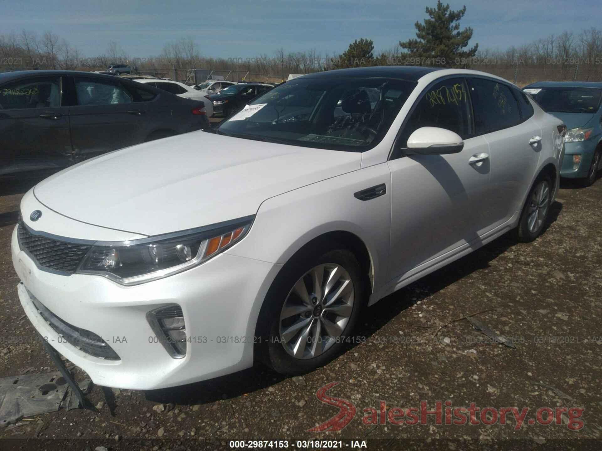 5XXGT4L35JG245525 2018 KIA OPTIMA