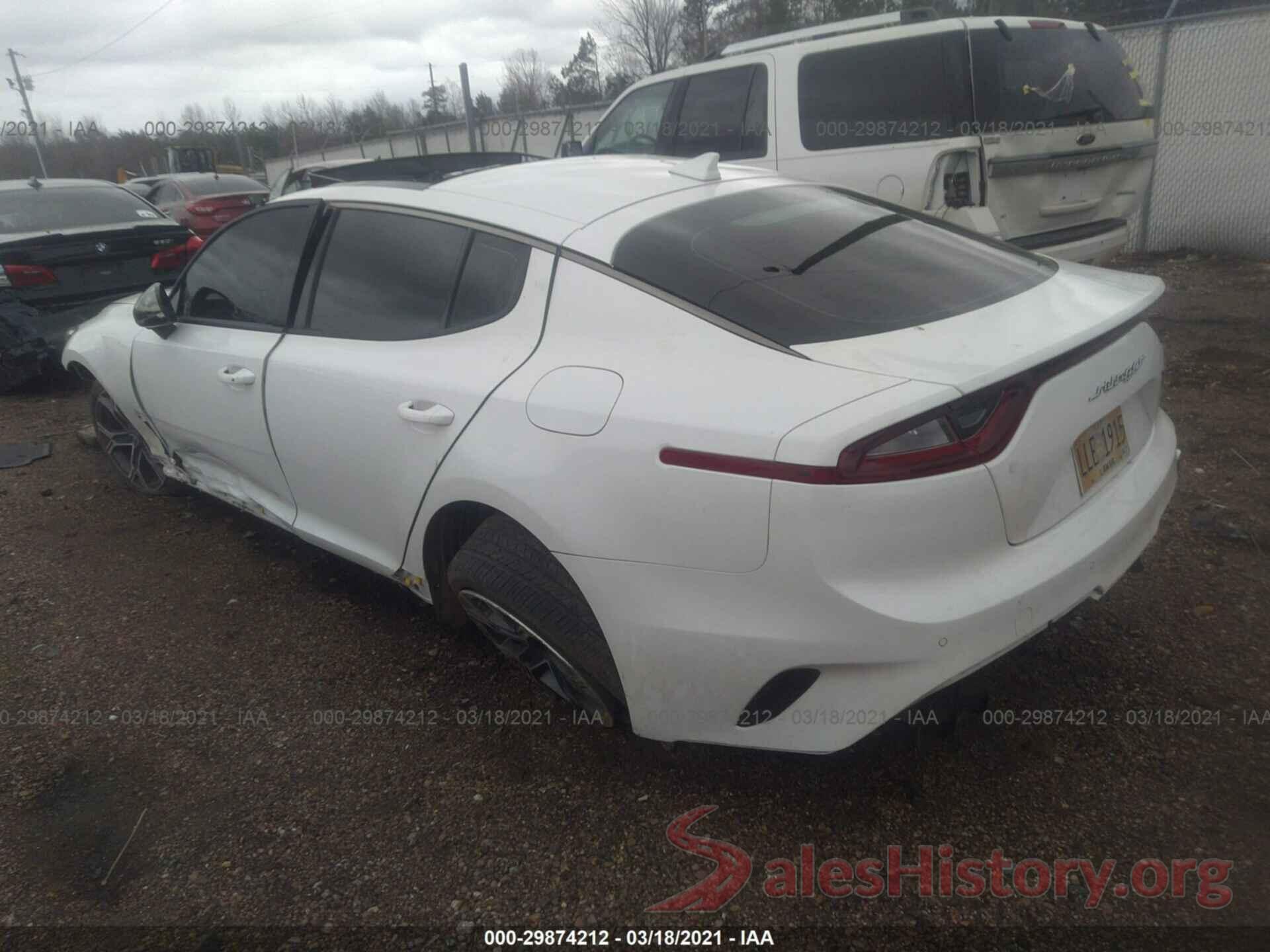 KNAE15LA0L6077079 2020 KIA STINGER