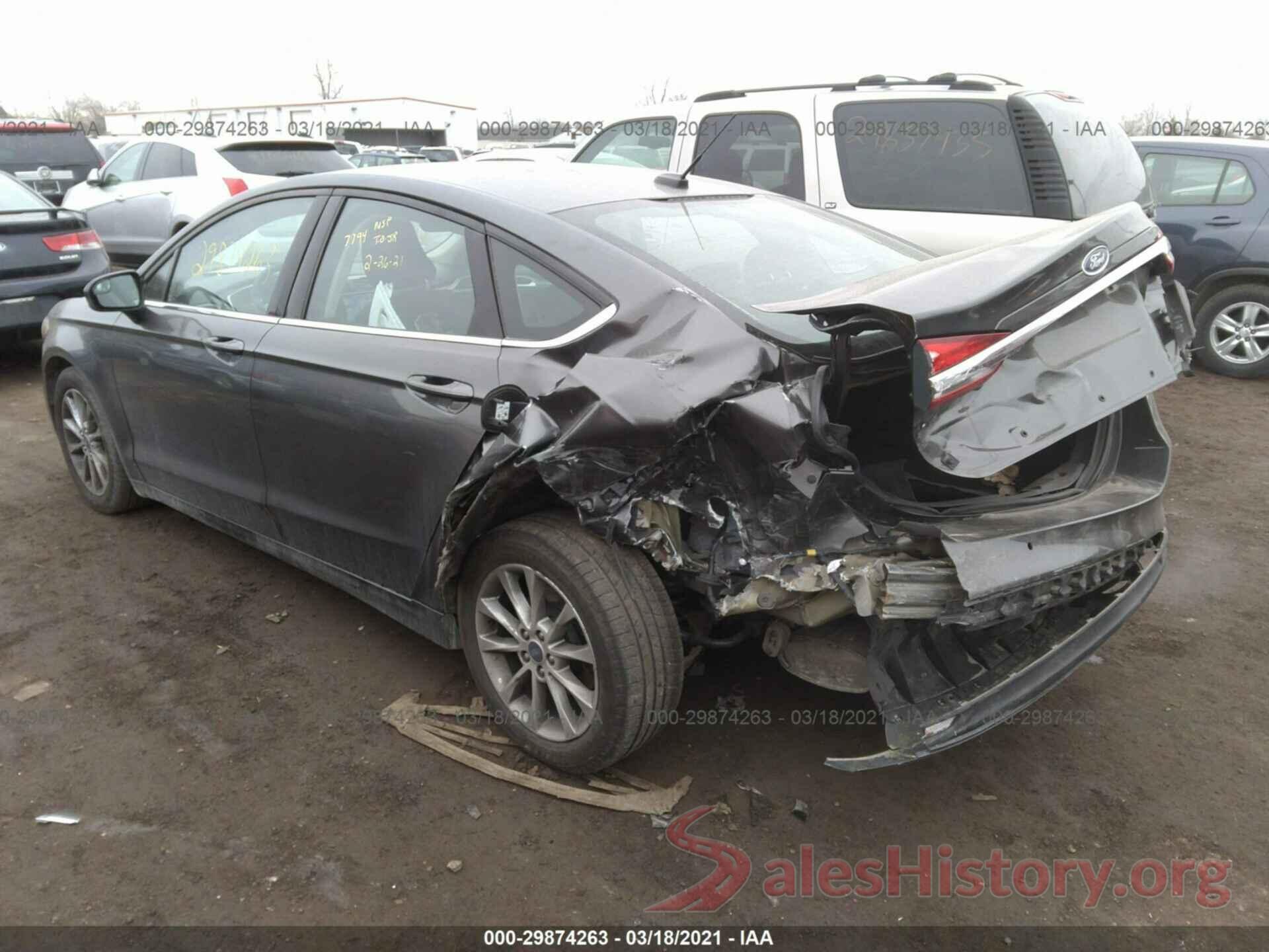 3FA6P0H79HR177784 2017 FORD FUSION