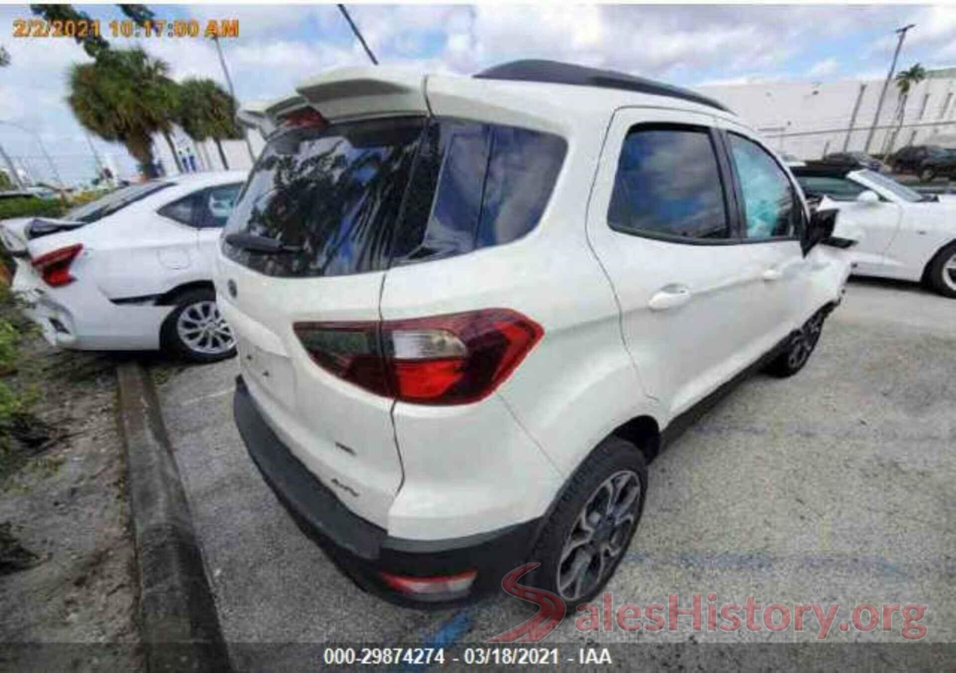 MAJ6S3JL3LC358362 2020 FORD ECOSPORT