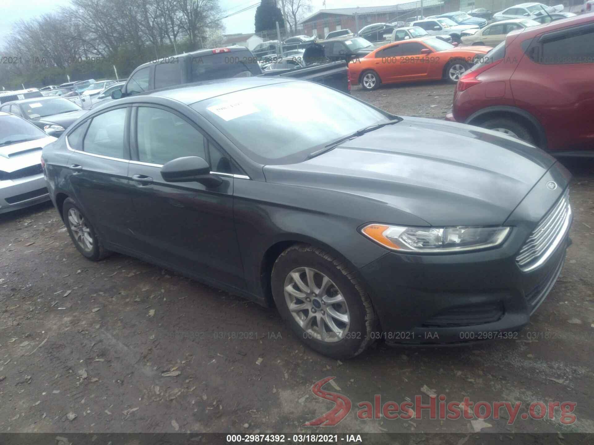 3FA6P0G75GR121275 2016 FORD FUSION