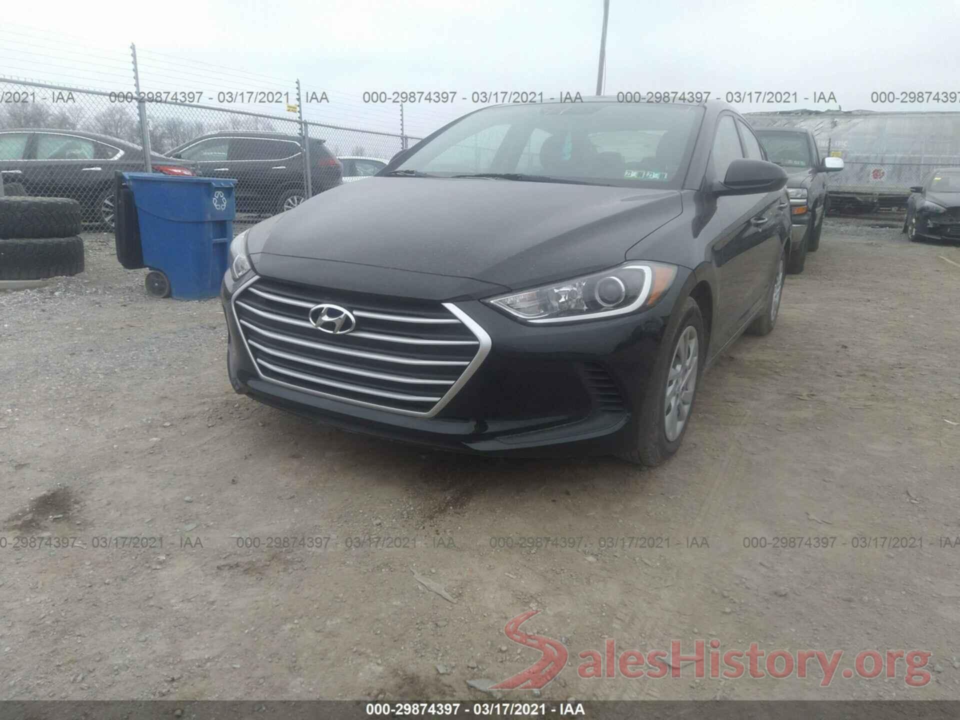 KMHD74LF9JU501740 2018 HYUNDAI ELANTRA