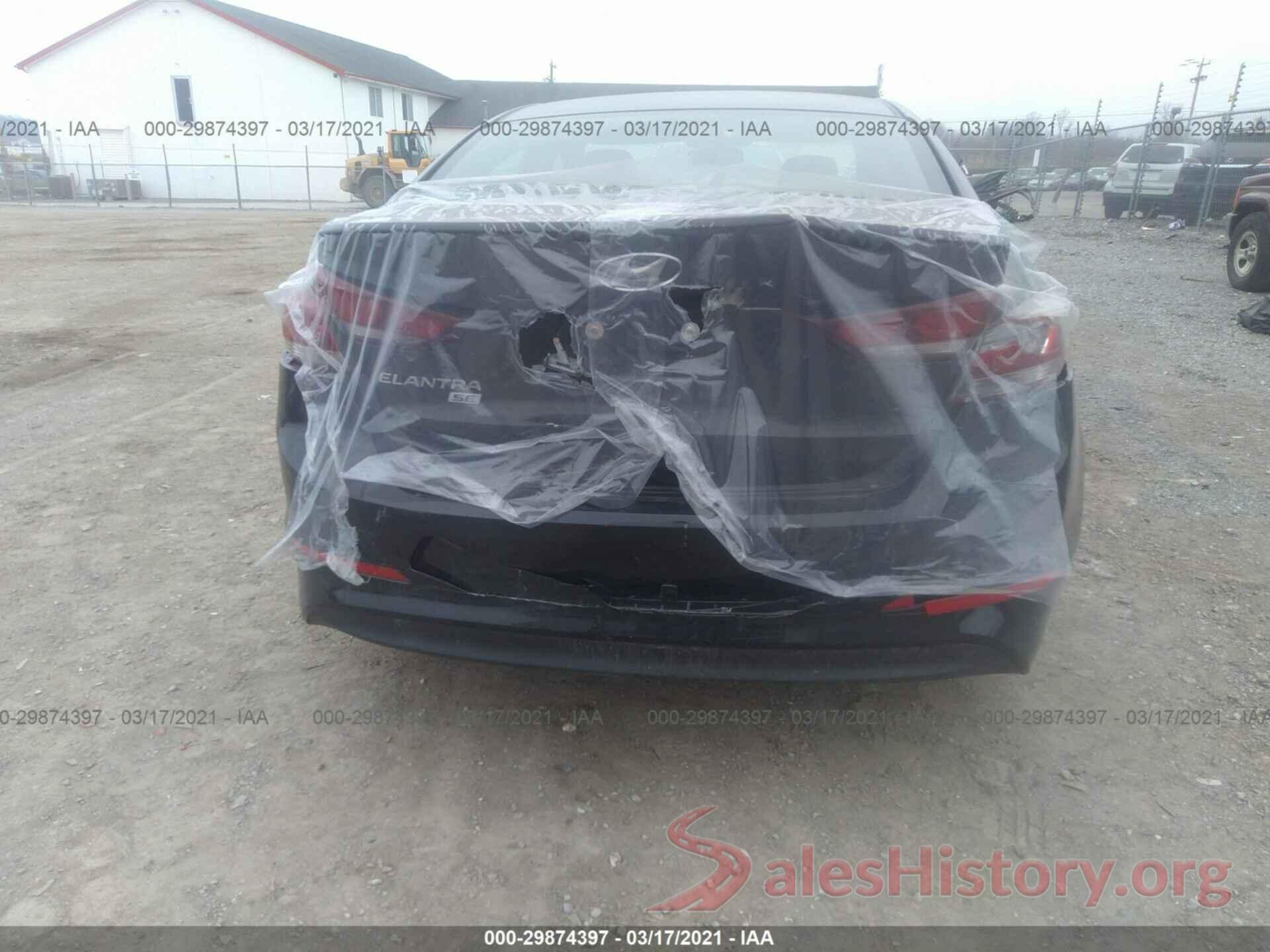 KMHD74LF9JU501740 2018 HYUNDAI ELANTRA