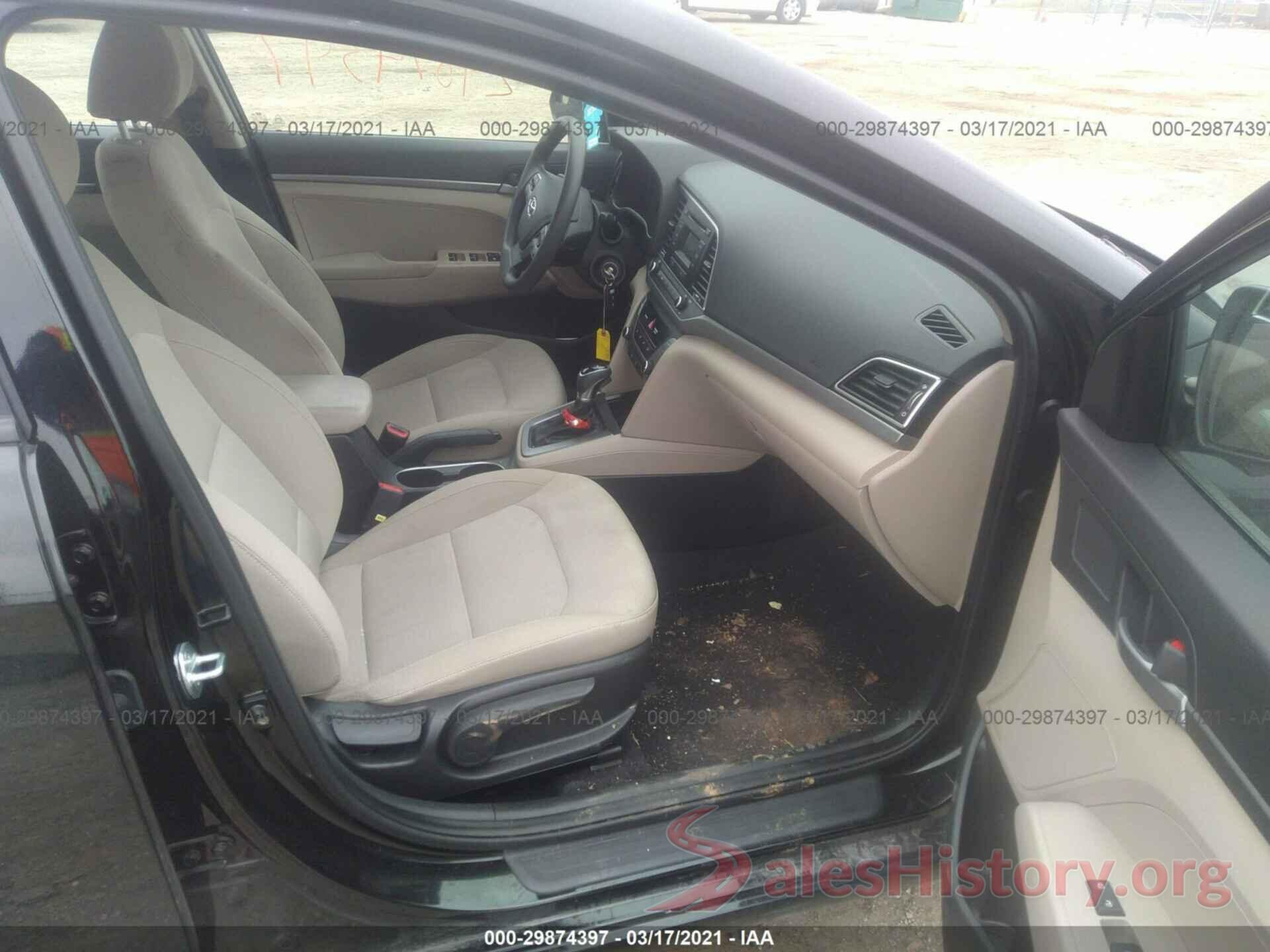 KMHD74LF9JU501740 2018 HYUNDAI ELANTRA