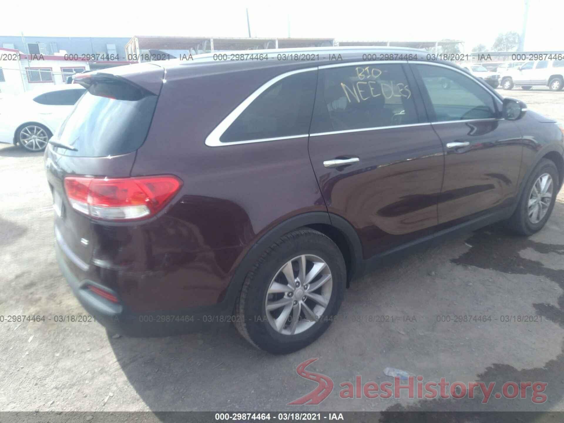 5XYPG4A33JG346467 2018 KIA SORENTO