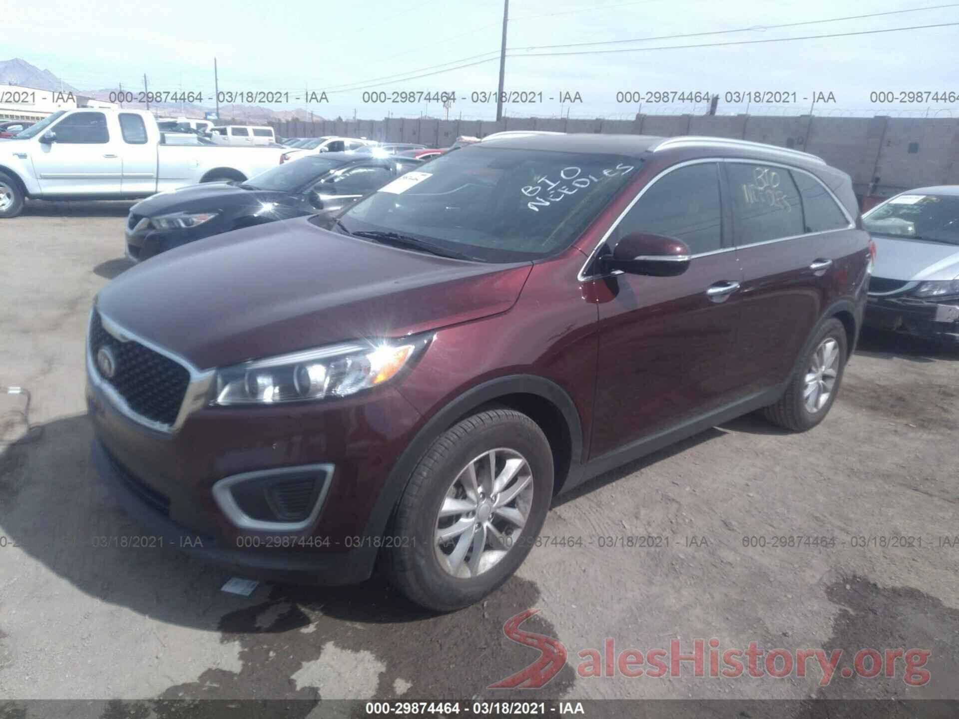 5XYPG4A33JG346467 2018 KIA SORENTO