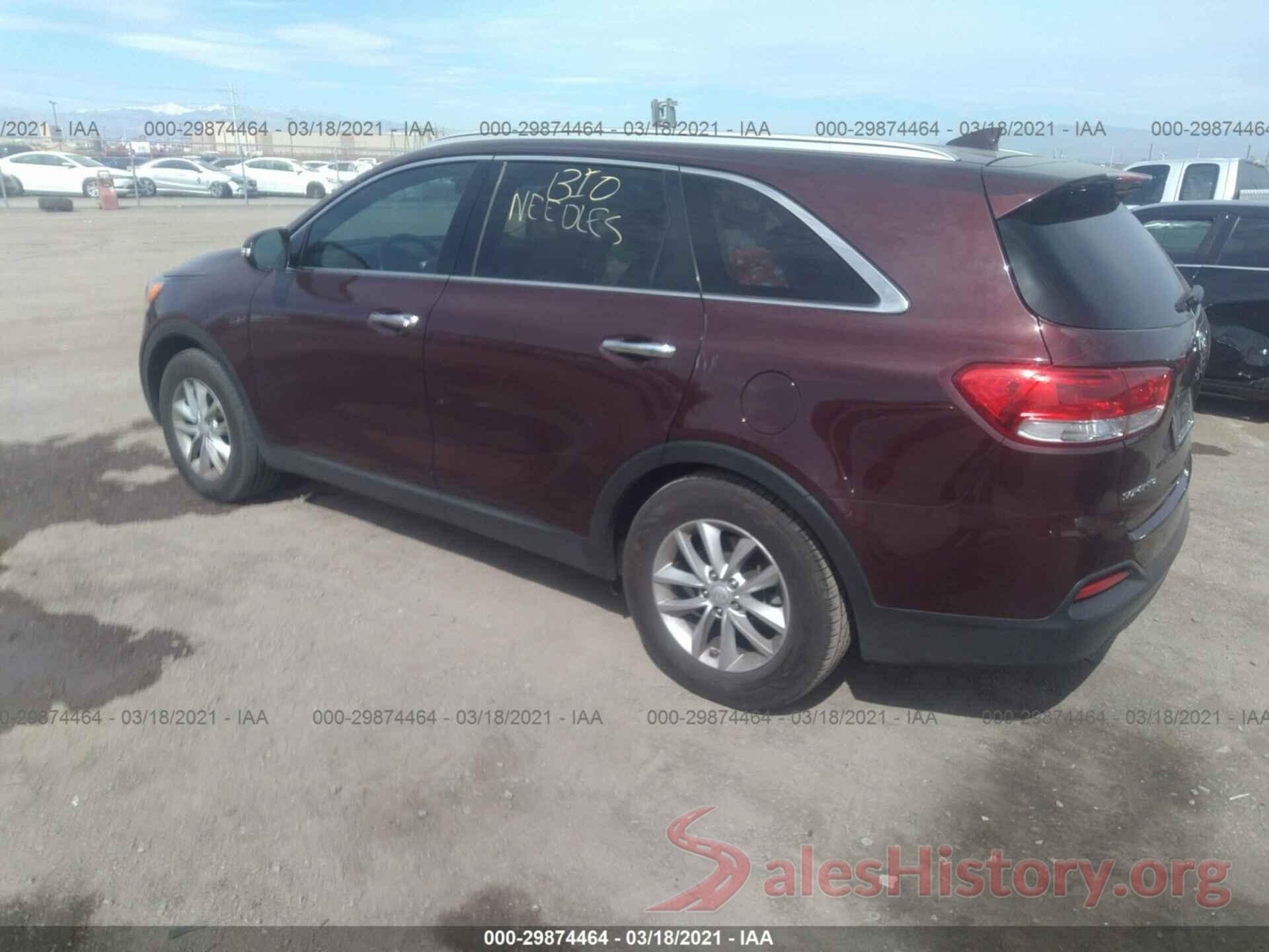 5XYPG4A33JG346467 2018 KIA SORENTO