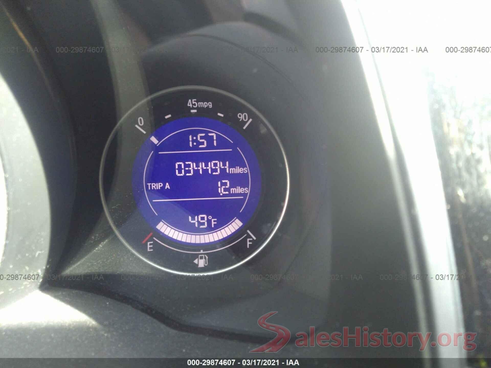 JHMGK5H75GX043448 2016 HONDA FIT