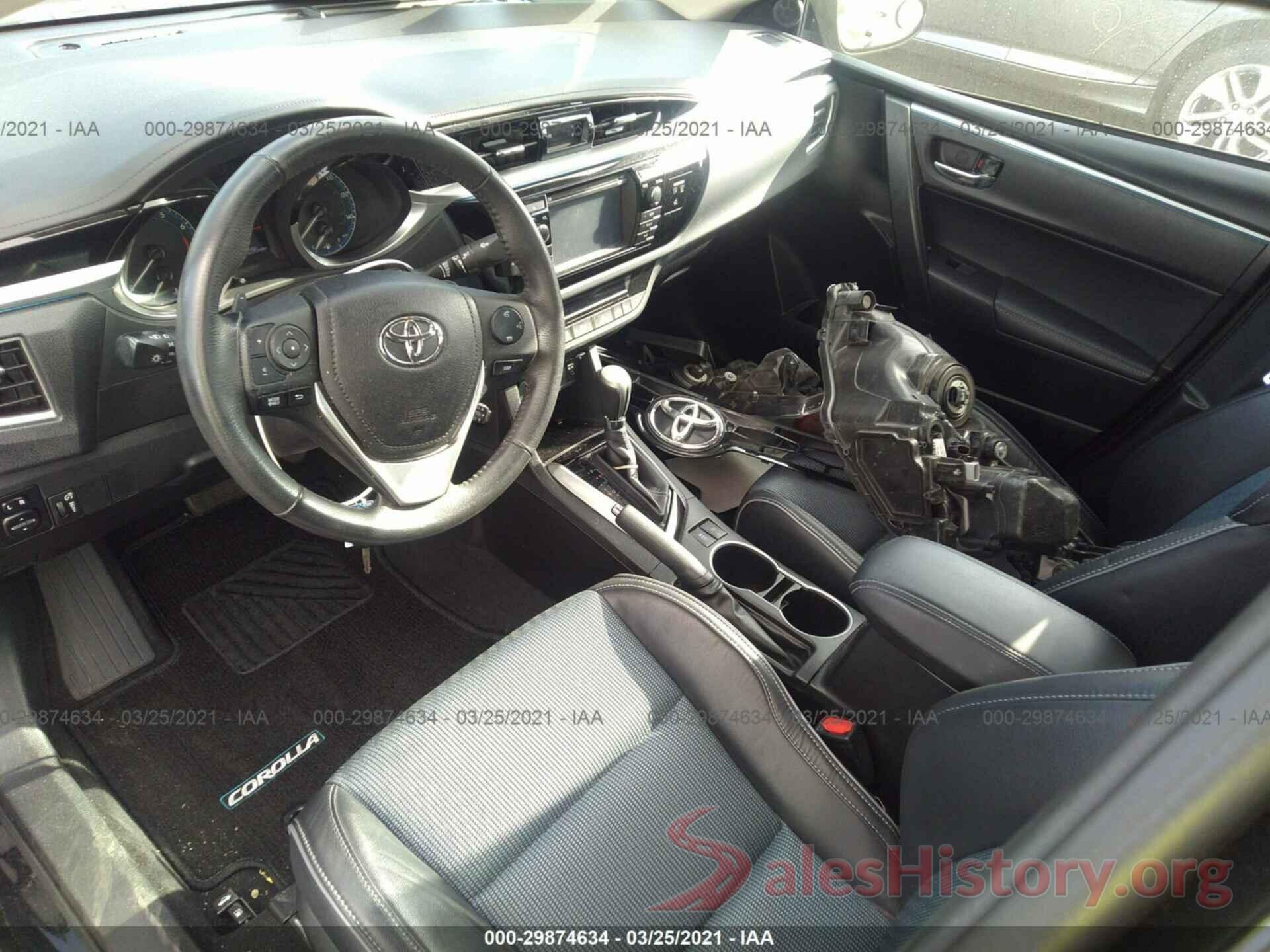 5YFBURHE5GP530207 2016 TOYOTA COROLLA