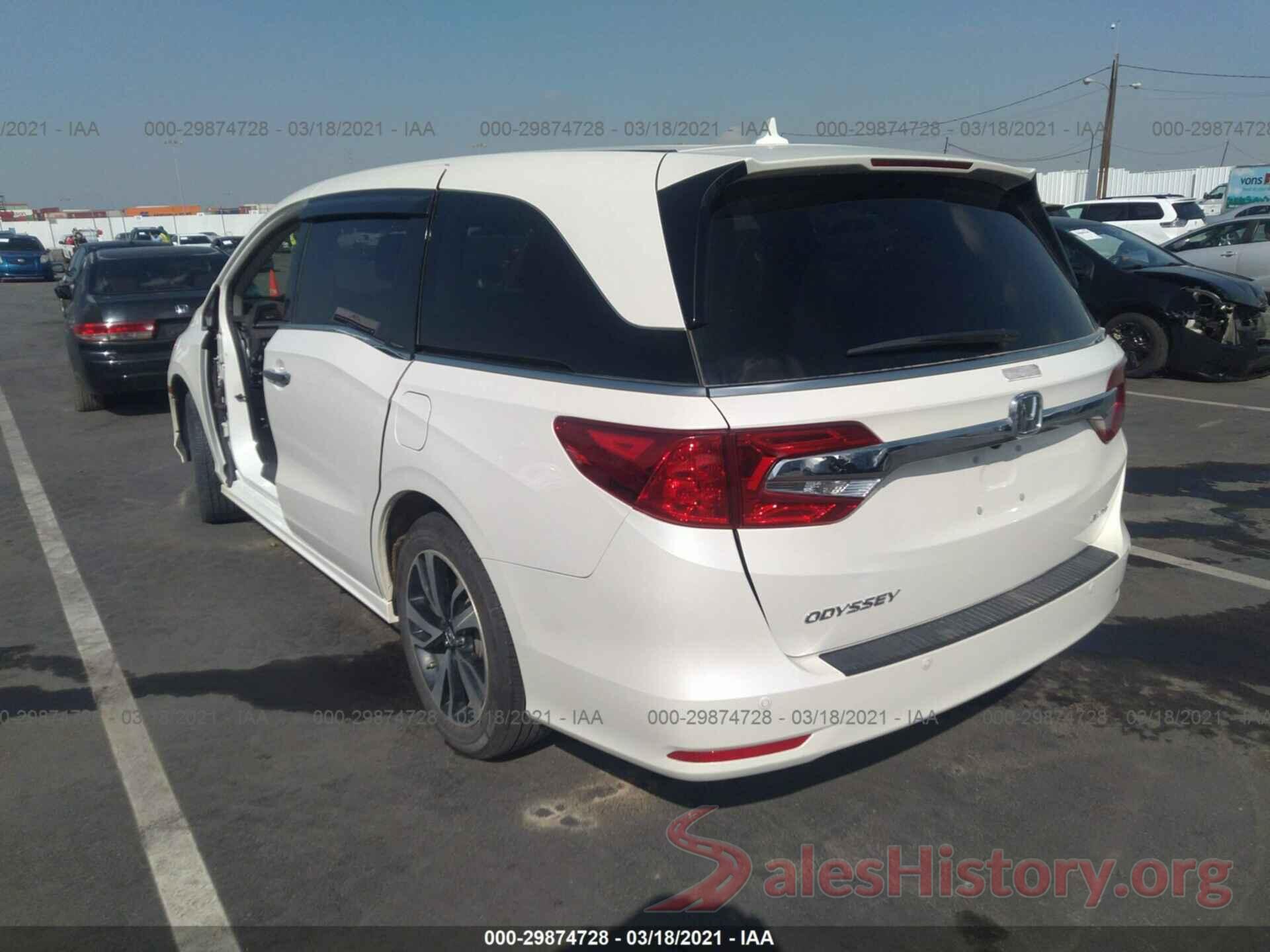 5FNRL6H99KB100400 2019 HONDA ODYSSEY