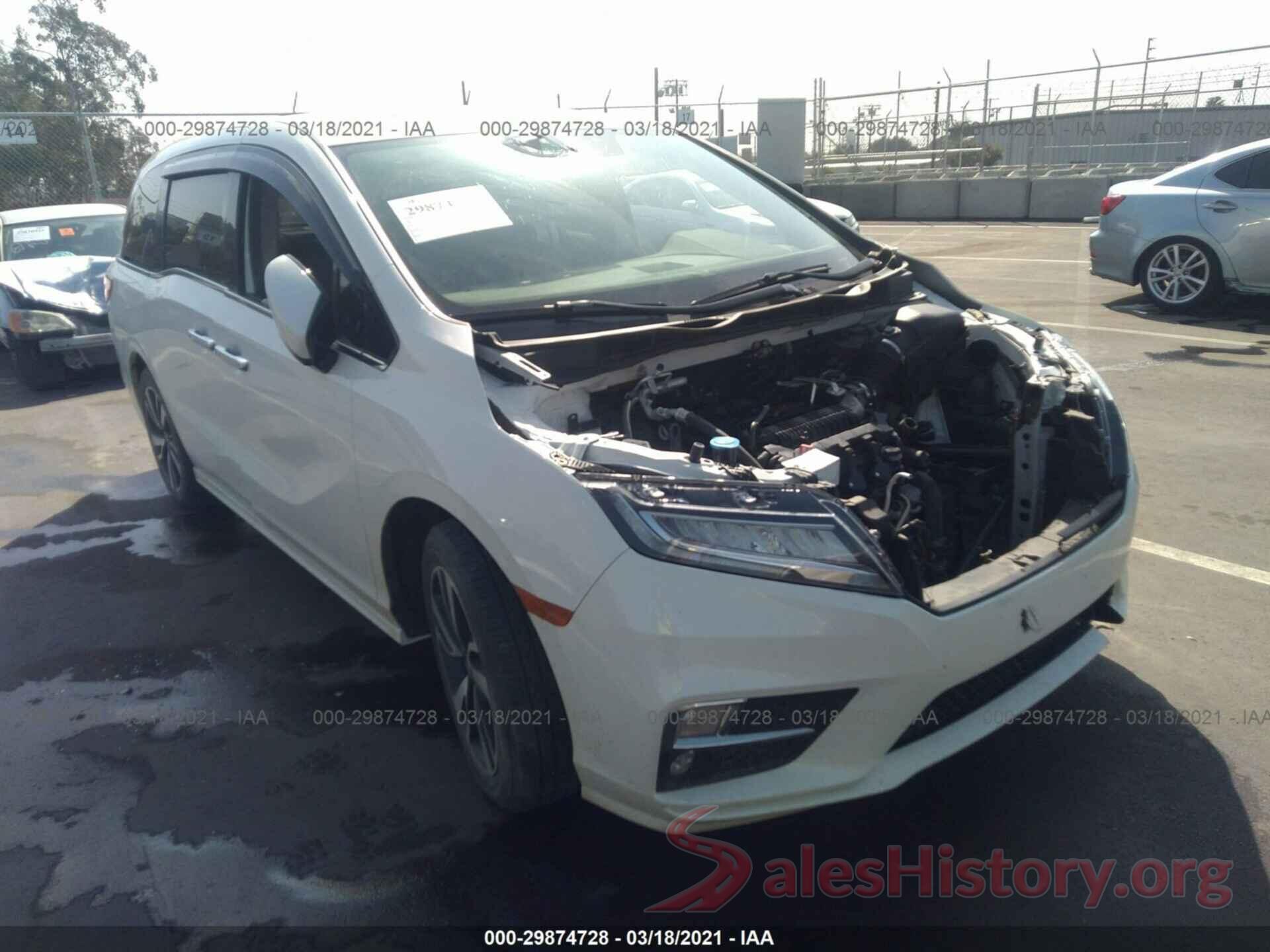 5FNRL6H99KB100400 2019 HONDA ODYSSEY