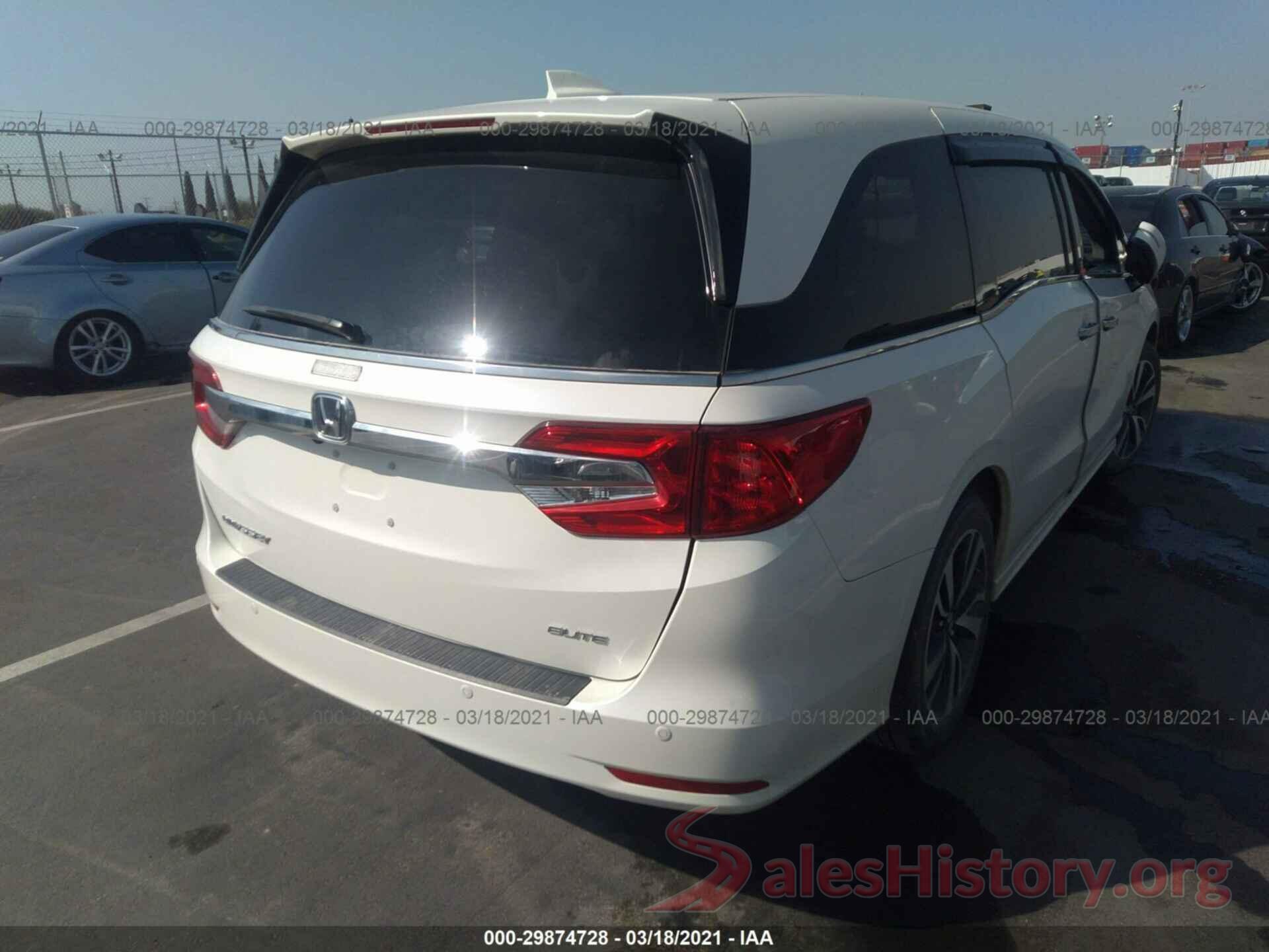 5FNRL6H99KB100400 2019 HONDA ODYSSEY