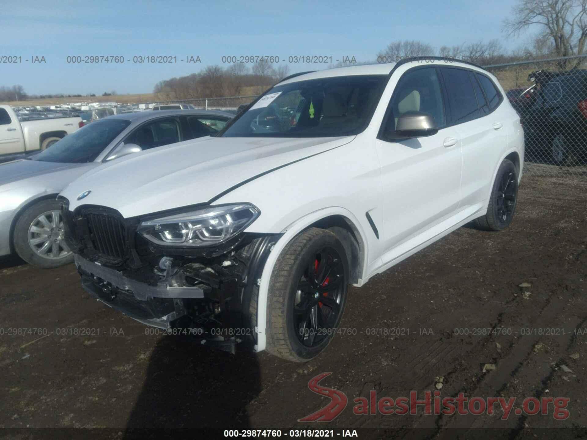 5UXTY9C06M9F43426 2021 BMW X3