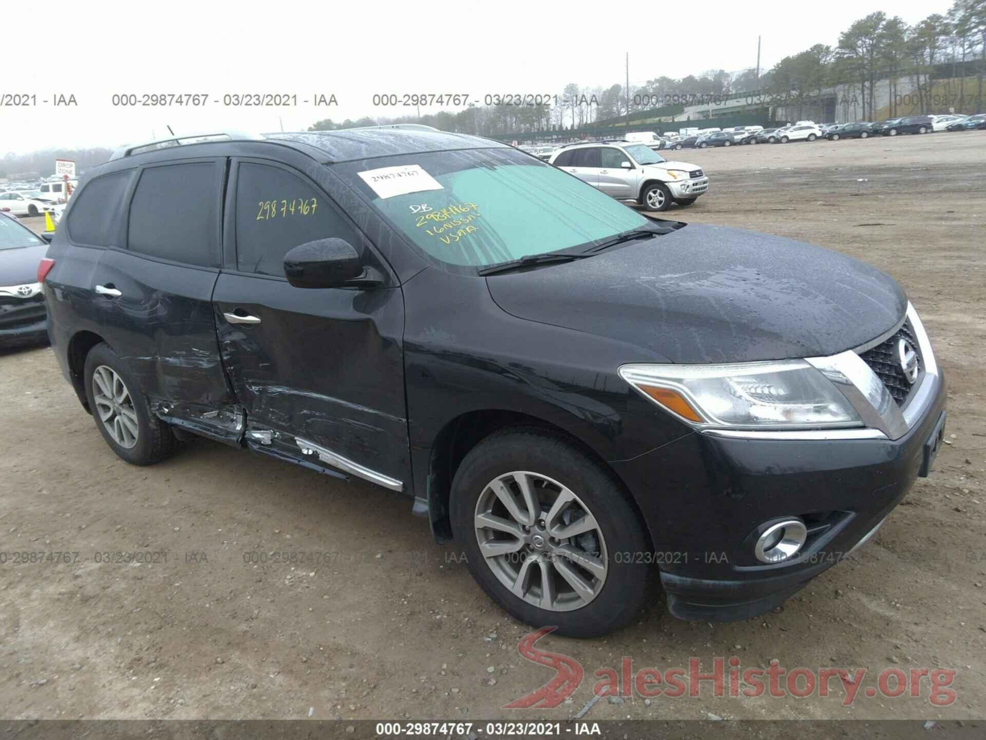 5N1AR2MN3GC634936 2016 NISSAN PATHFINDER