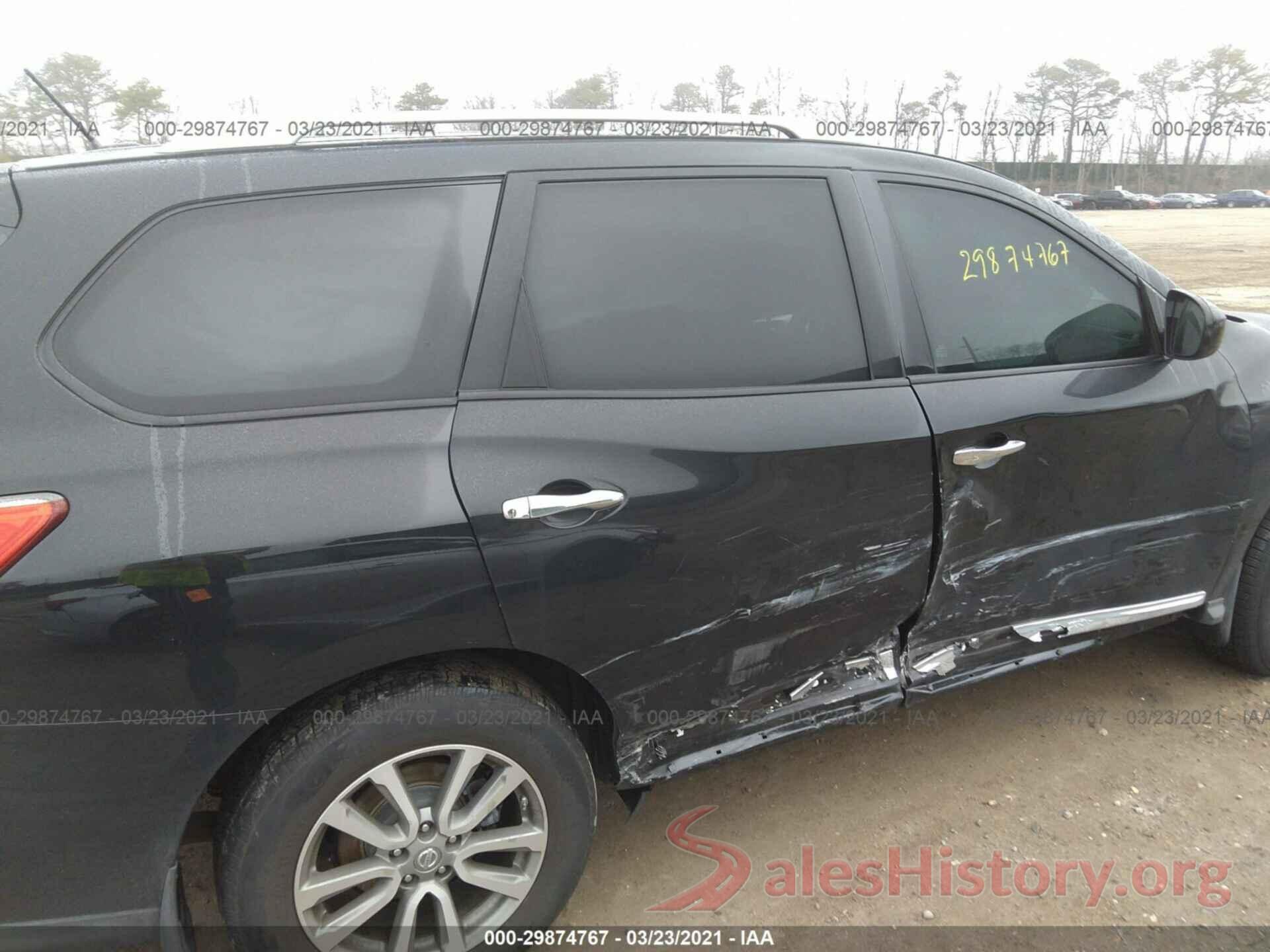 5N1AR2MN3GC634936 2016 NISSAN PATHFINDER