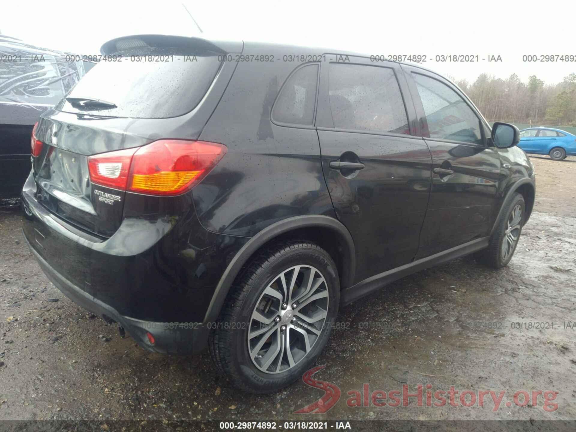 JA4AP3AU5GZ061198 2016 MITSUBISHI OUTLANDER SPORT