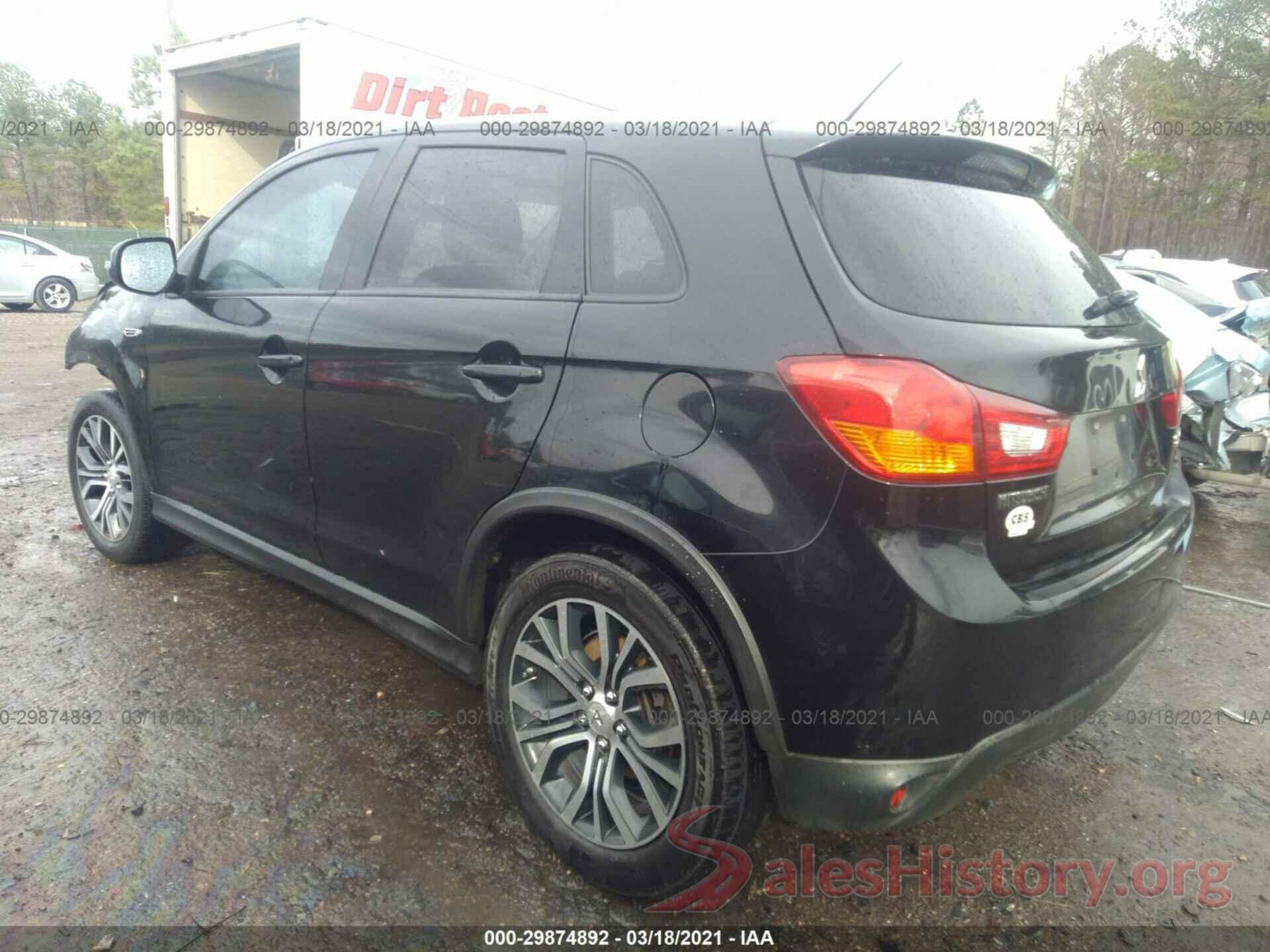 JA4AP3AU5GZ061198 2016 MITSUBISHI OUTLANDER SPORT