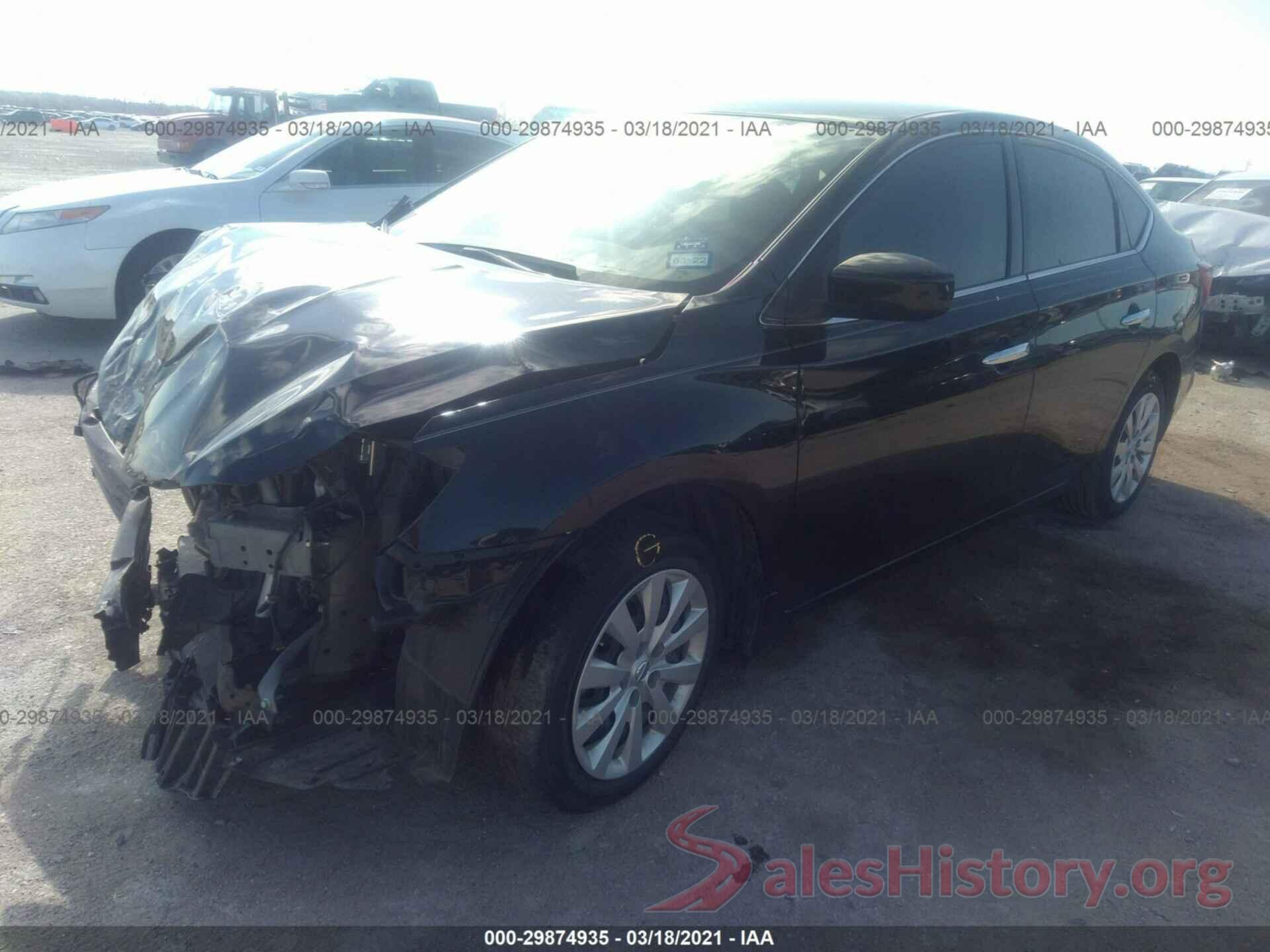 3N1AB7AP1KY401958 2019 NISSAN SENTRA