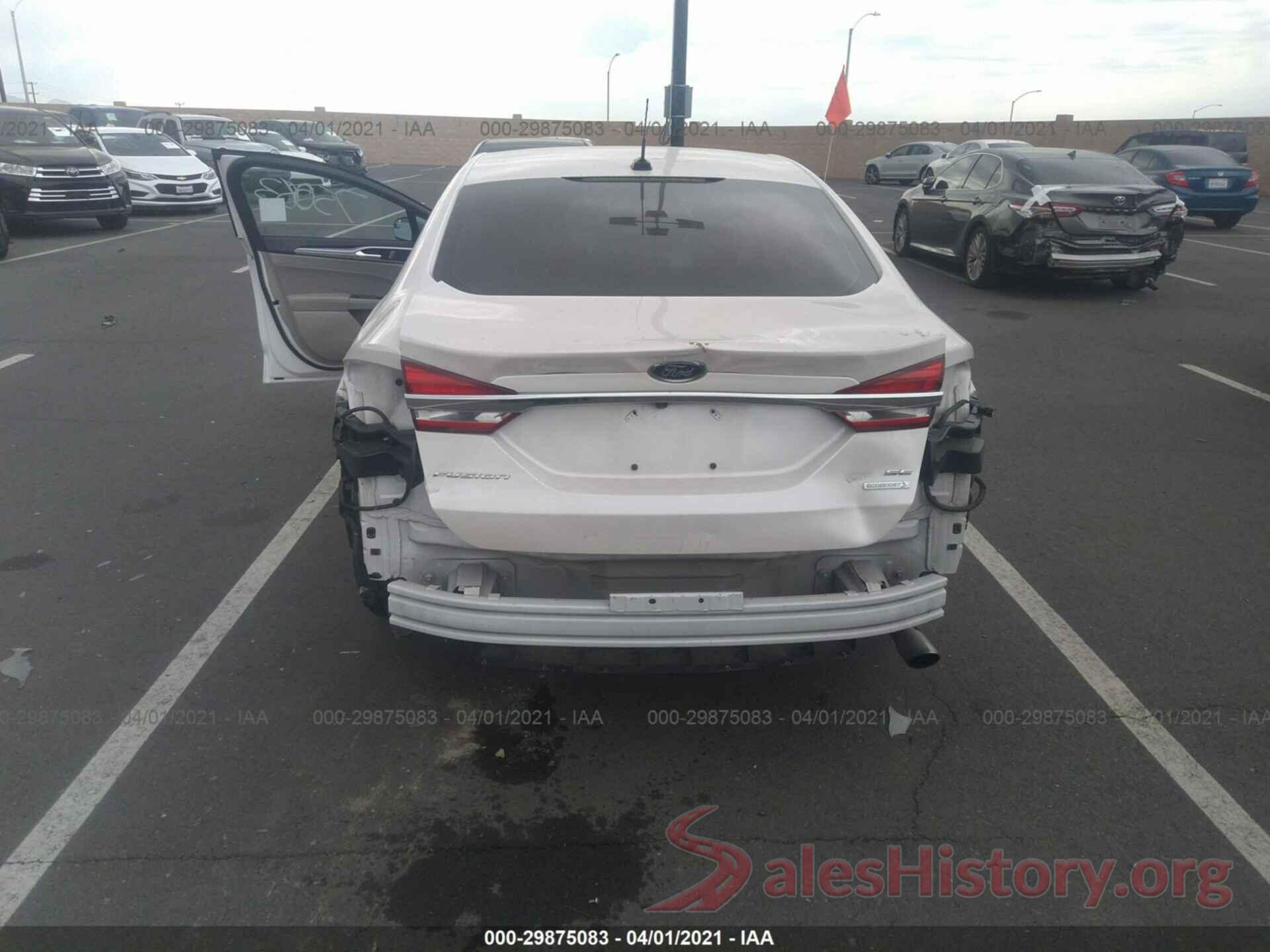 3FA6P0HD5HR229398 2017 FORD FUSION