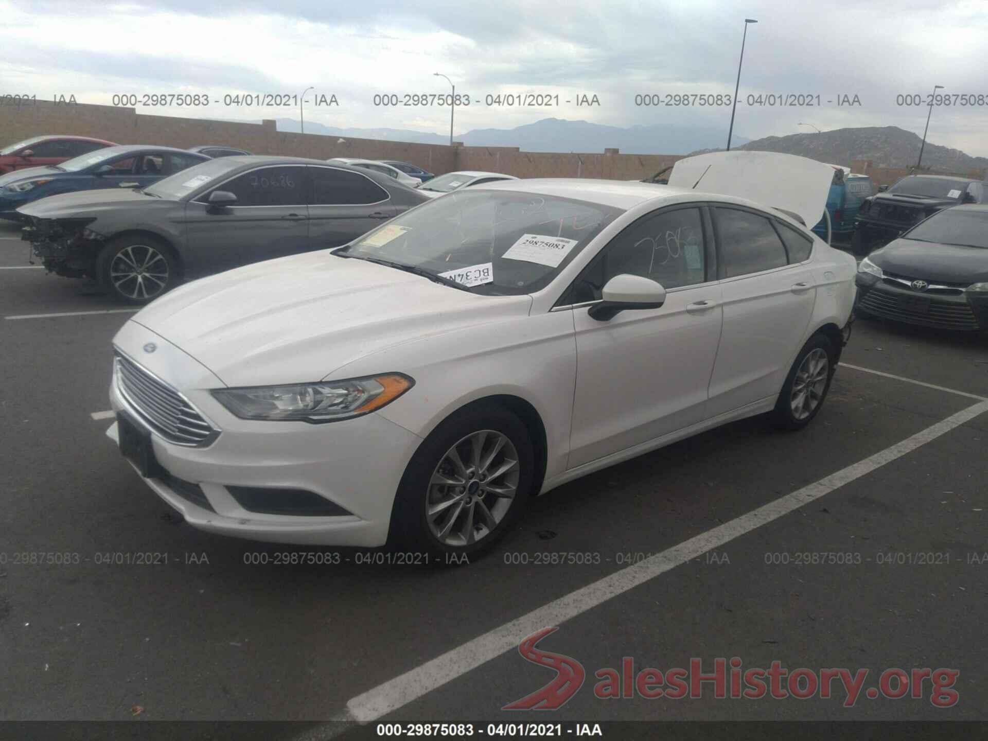 3FA6P0HD5HR229398 2017 FORD FUSION