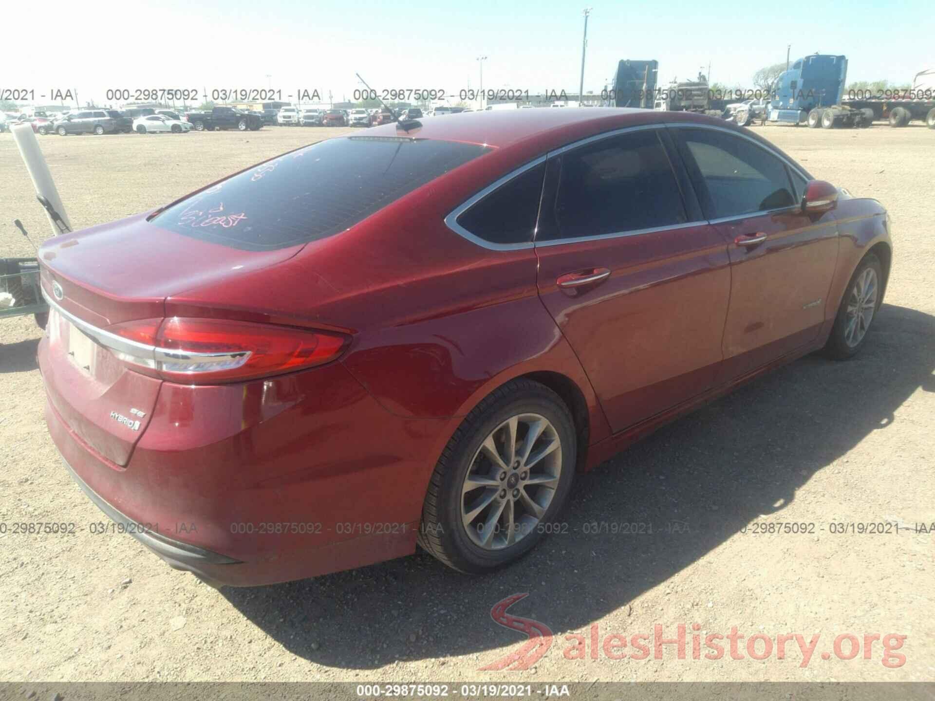 3FA6P0LU2HR165330 2017 FORD FUSION