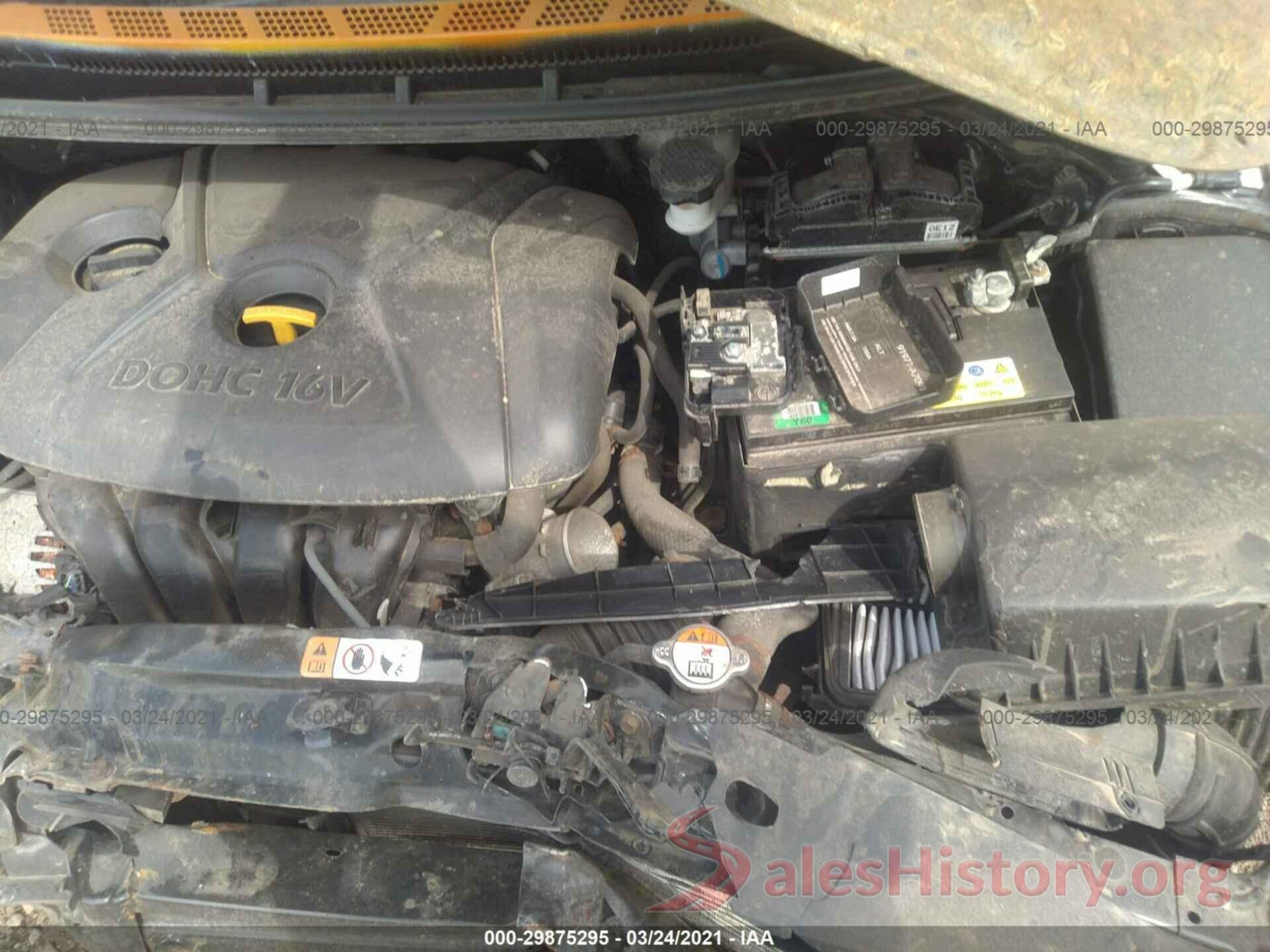 KNAFK4A68G5495038 2016 KIA FORTE