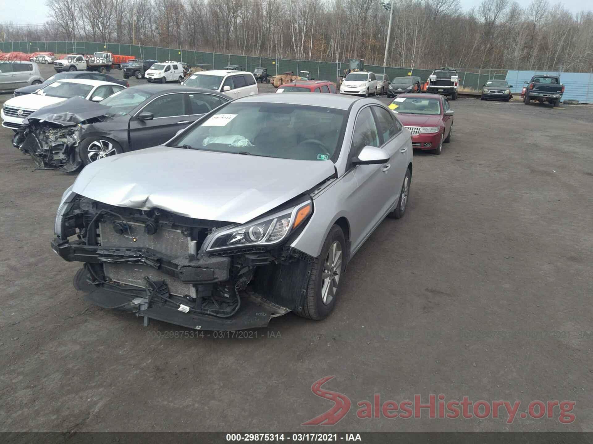 5NPE24AF9HH571236 2017 HYUNDAI SONATA