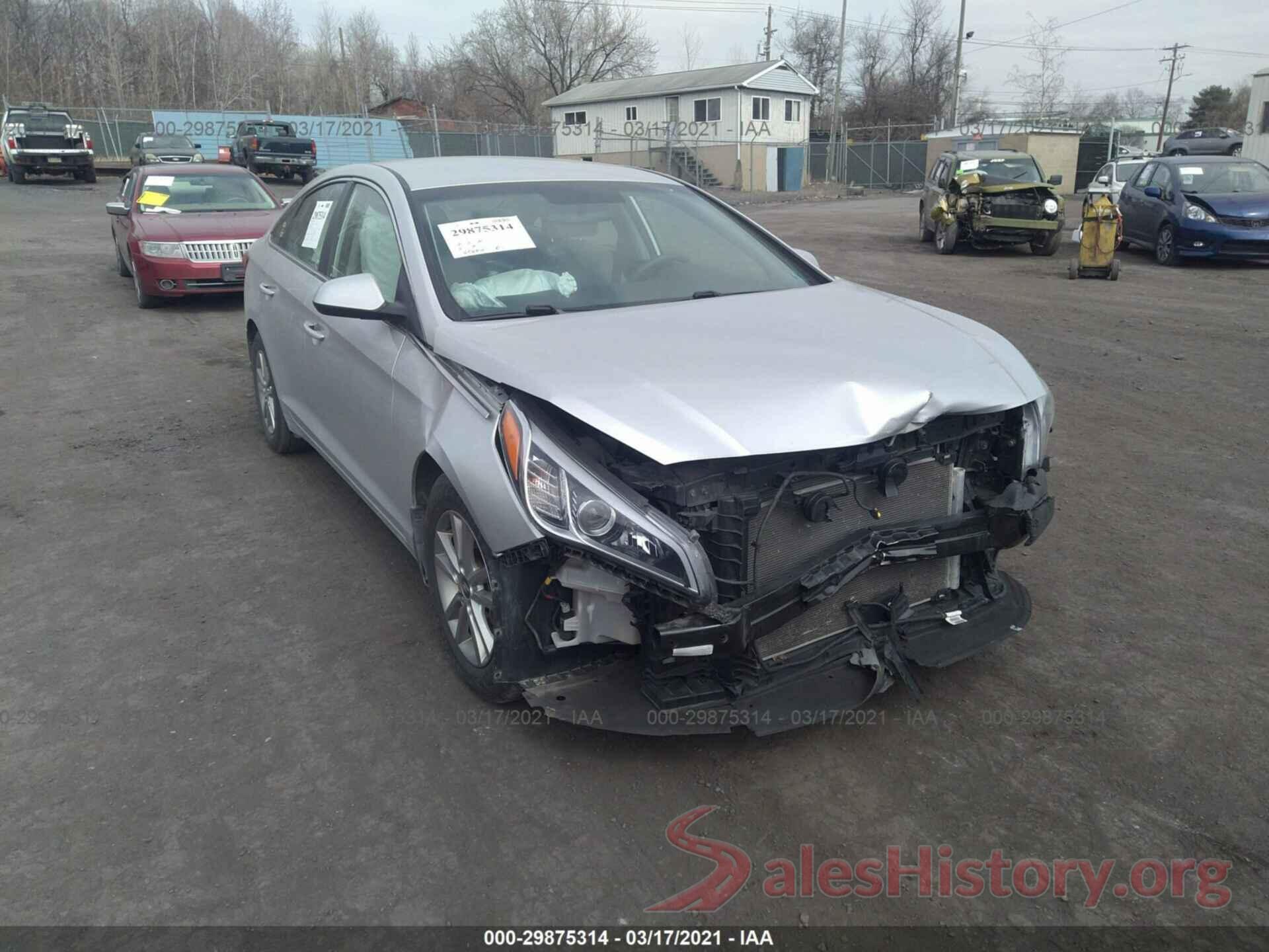 5NPE24AF9HH571236 2017 HYUNDAI SONATA