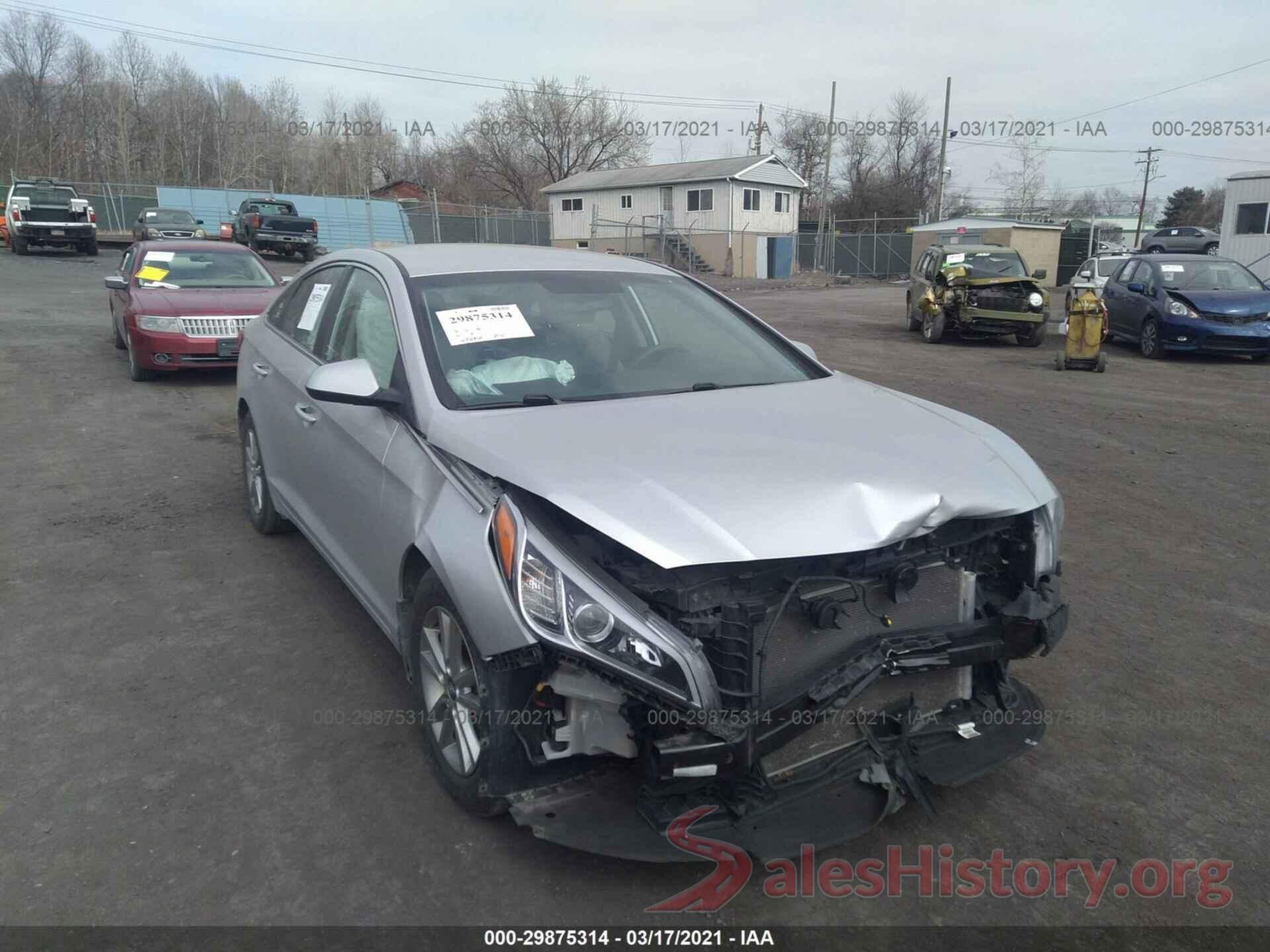 5NPE24AF9HH571236 2017 HYUNDAI SONATA