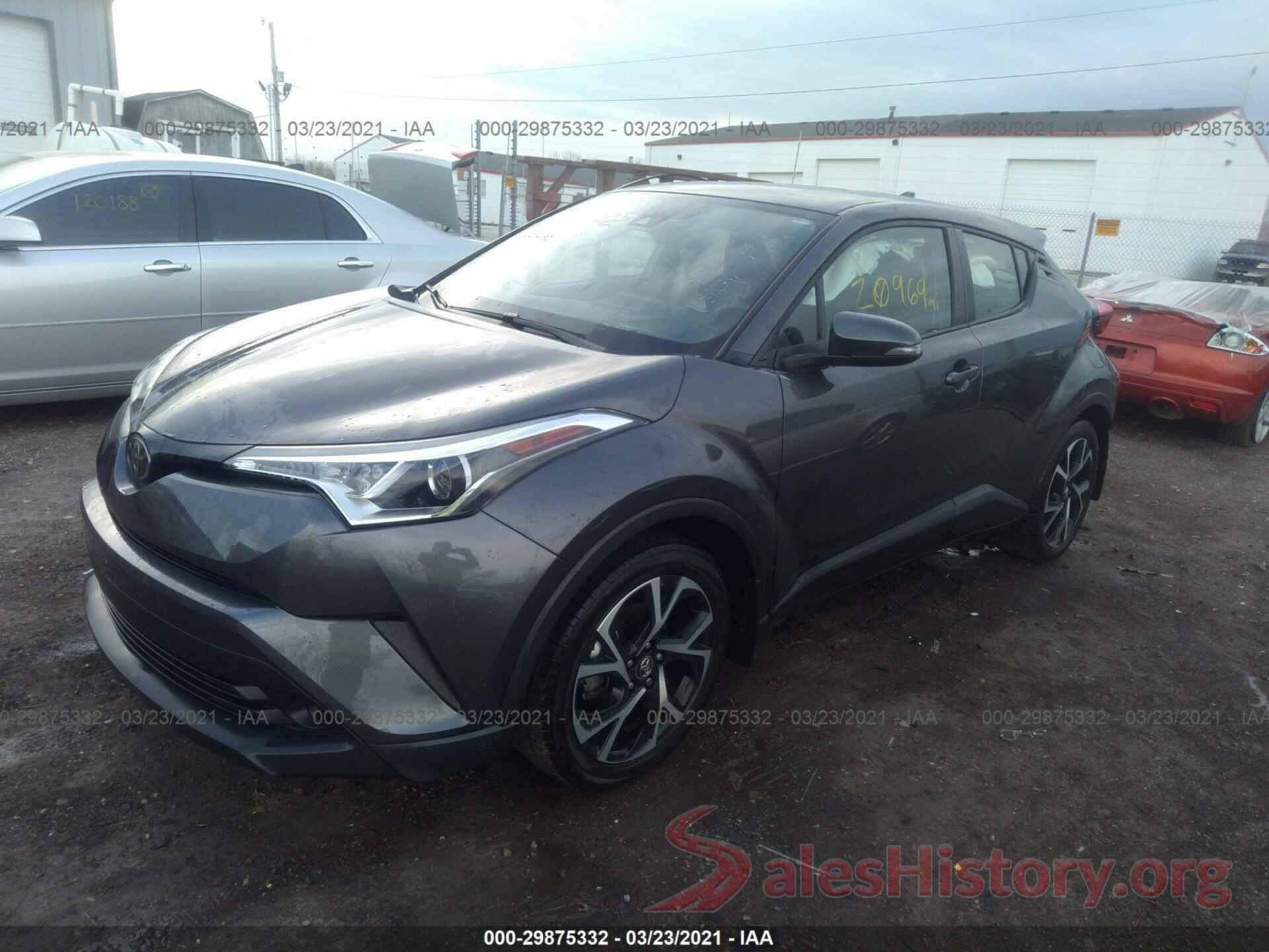 NMTKHMBX8JR007391 2018 TOYOTA C-HR