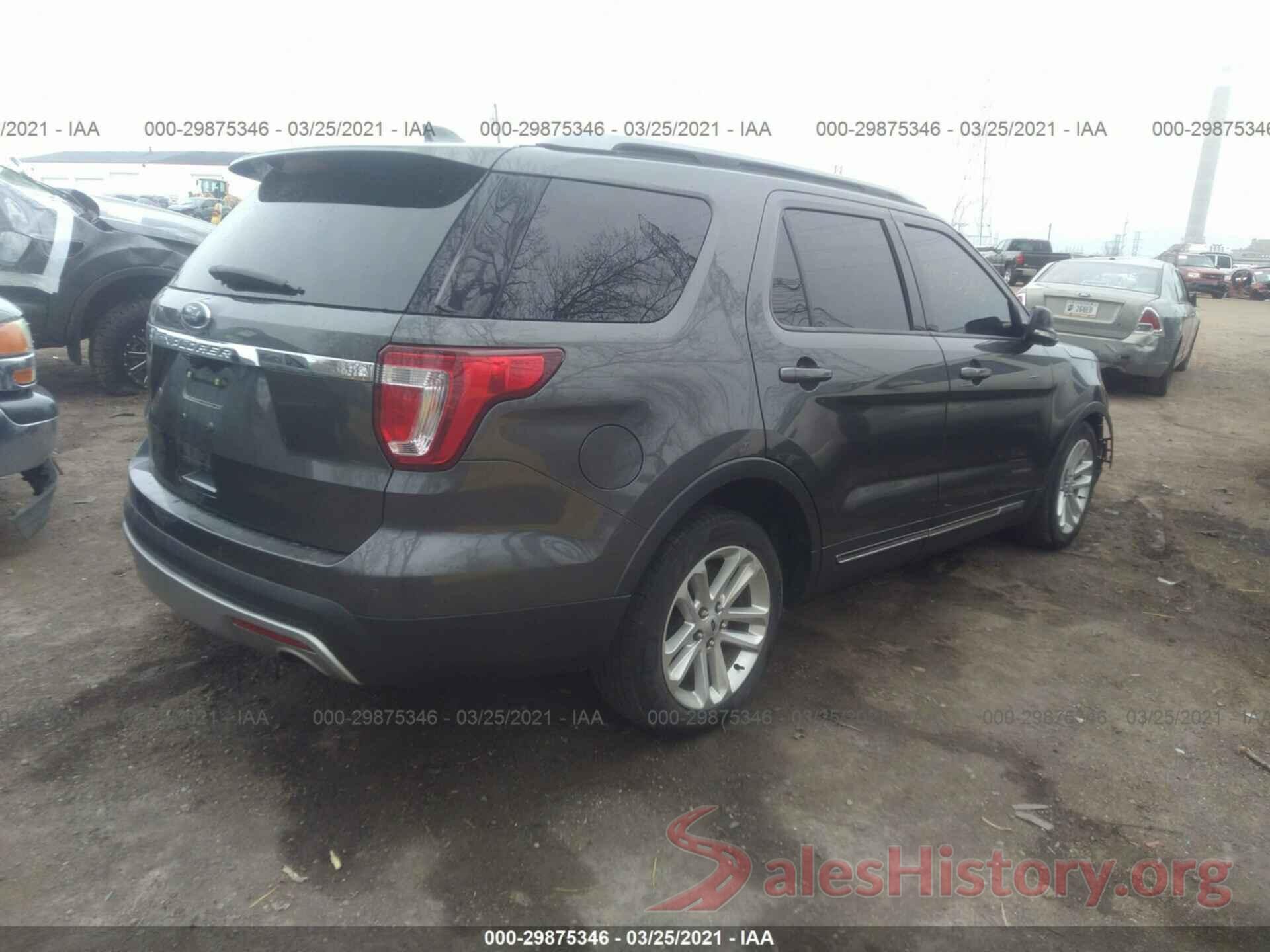 1FM5K7DH0GGD25057 2016 FORD EXPLORER