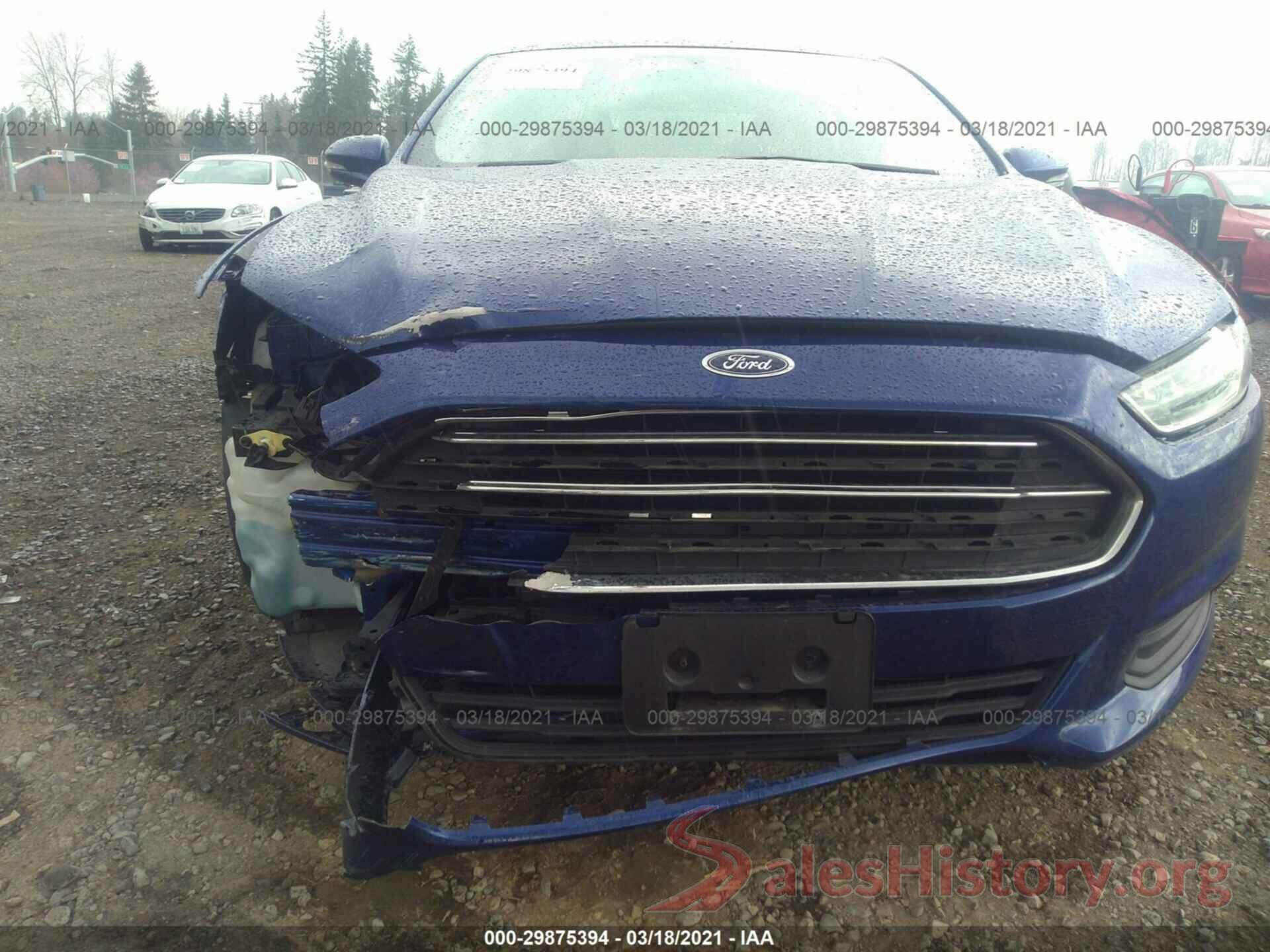 3FA6P0LU6GR330164 2016 FORD FUSION