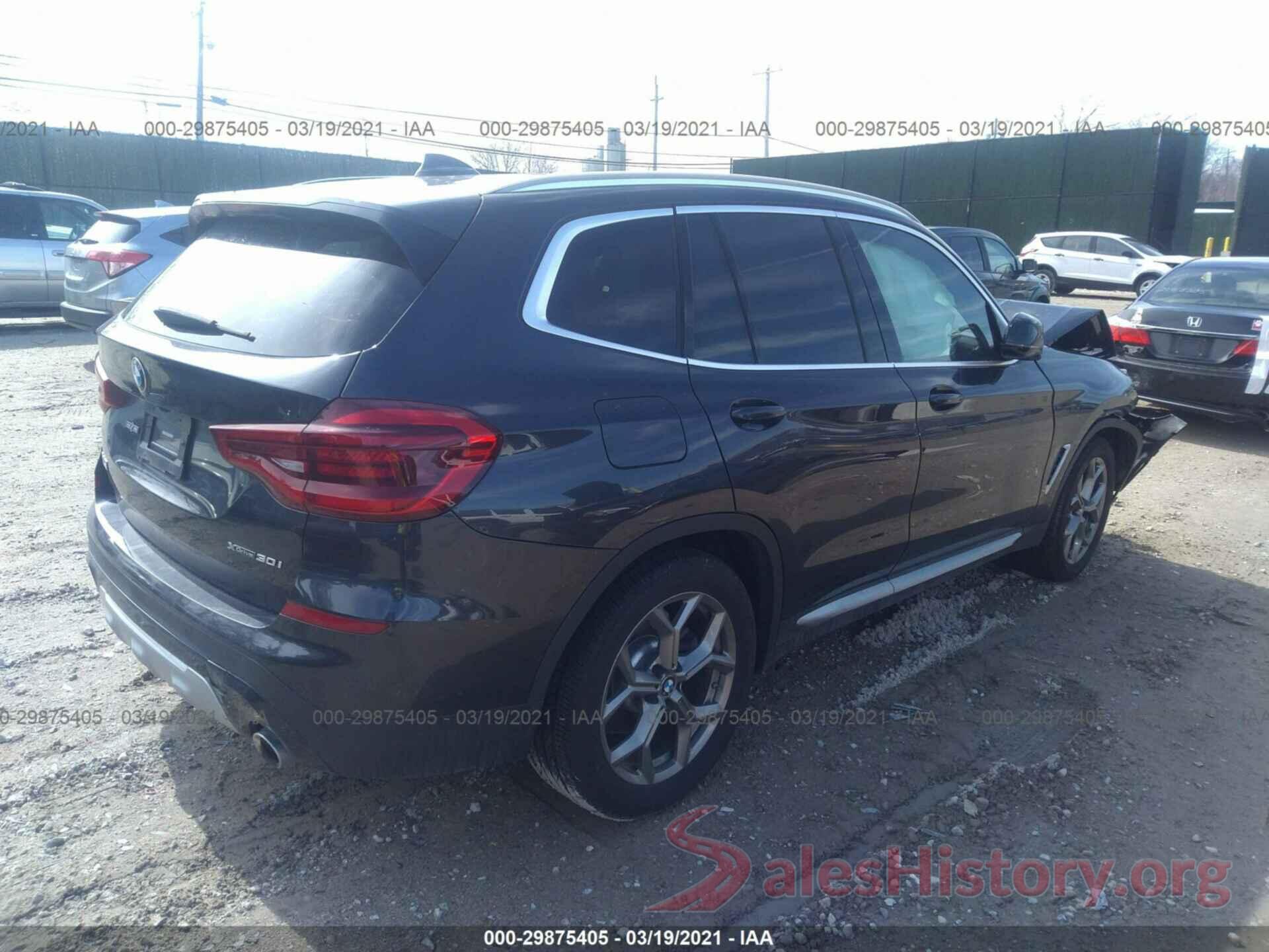 5UXTY5C03LLT34460 2020 BMW X3