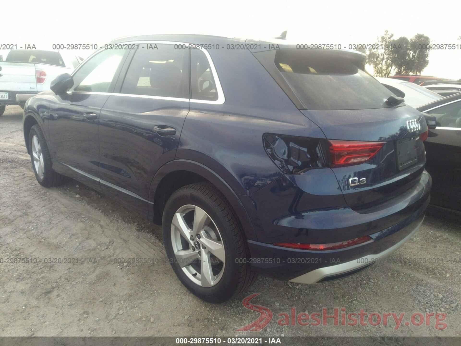 WA1AUCF34M1070672 2021 AUDI Q3