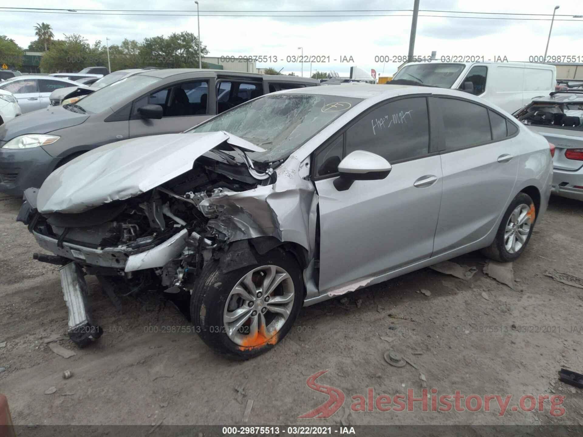 1G1BC5SM7K7112553 2019 CHEVROLET CRUZE