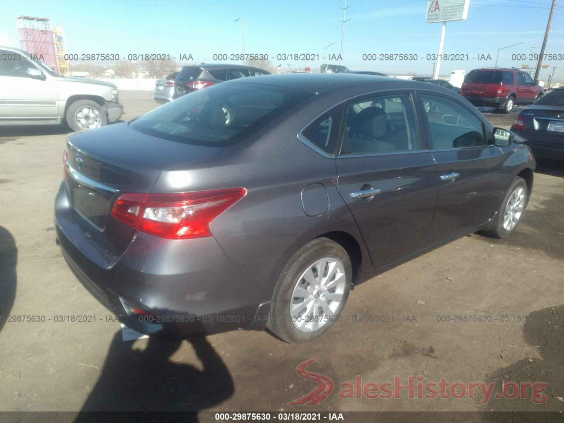 3N1AB7AP0KY388894 2019 NISSAN SENTRA