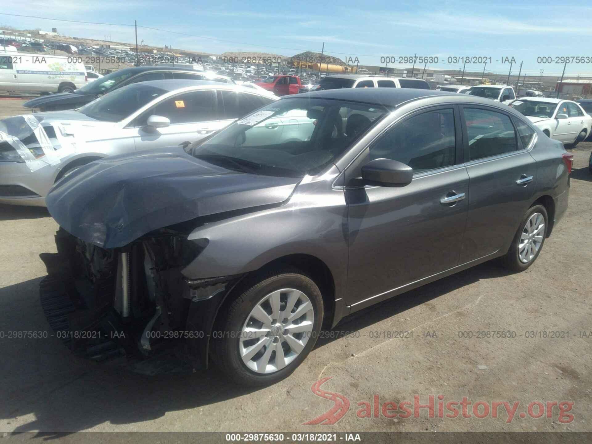 3N1AB7AP0KY388894 2019 NISSAN SENTRA