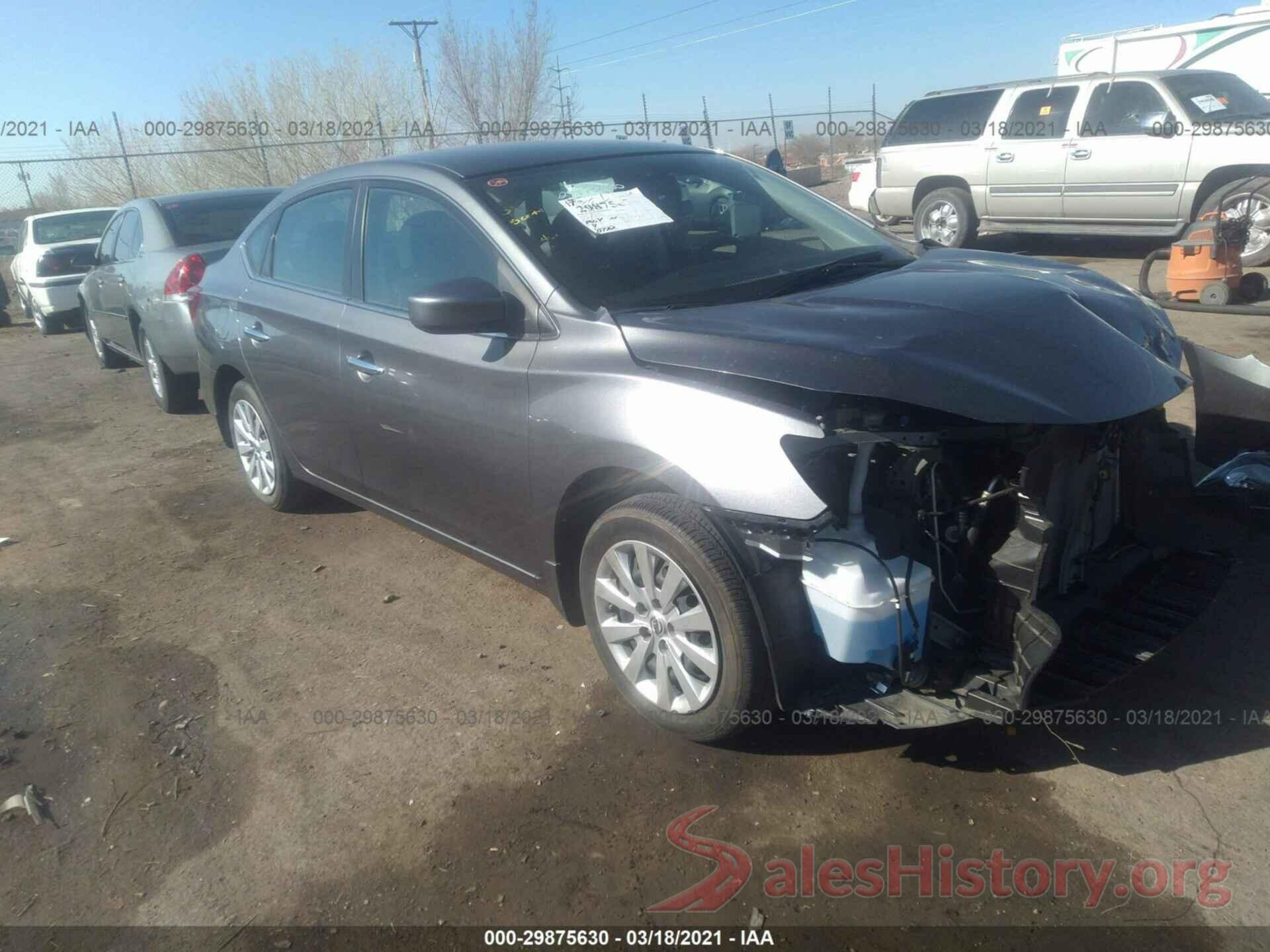 3N1AB7AP0KY388894 2019 NISSAN SENTRA