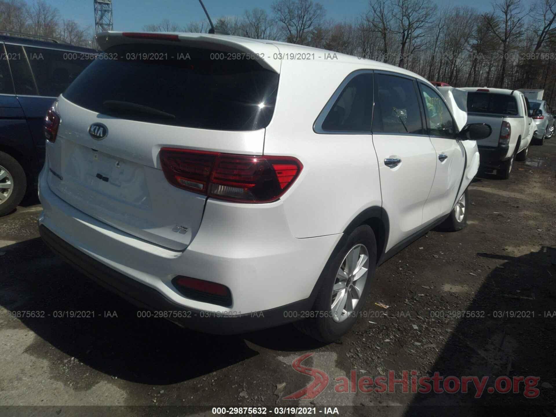 5XYPG4A50KG572212 2019 KIA SORENTO