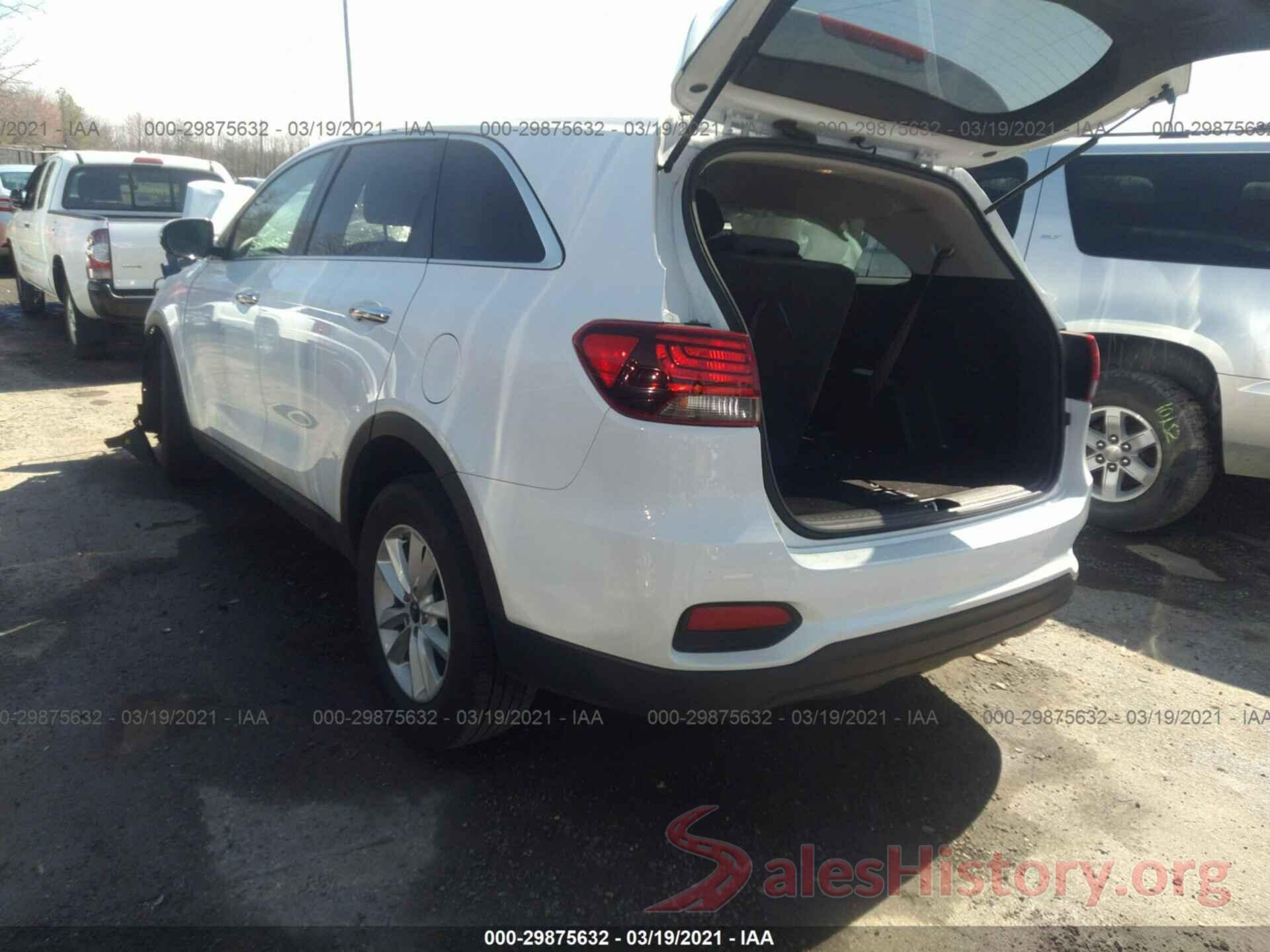 5XYPG4A50KG572212 2019 KIA SORENTO