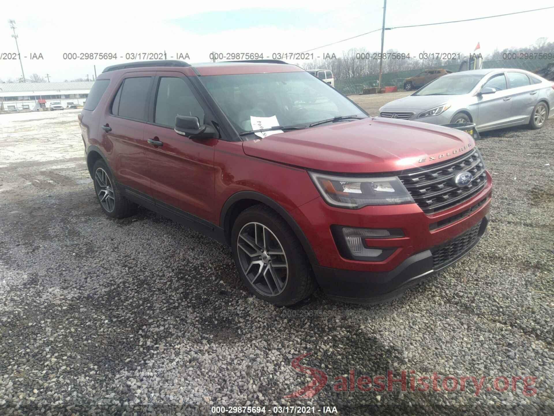 1FM5K8GT7HGA09095 2017 FORD EXPLORER