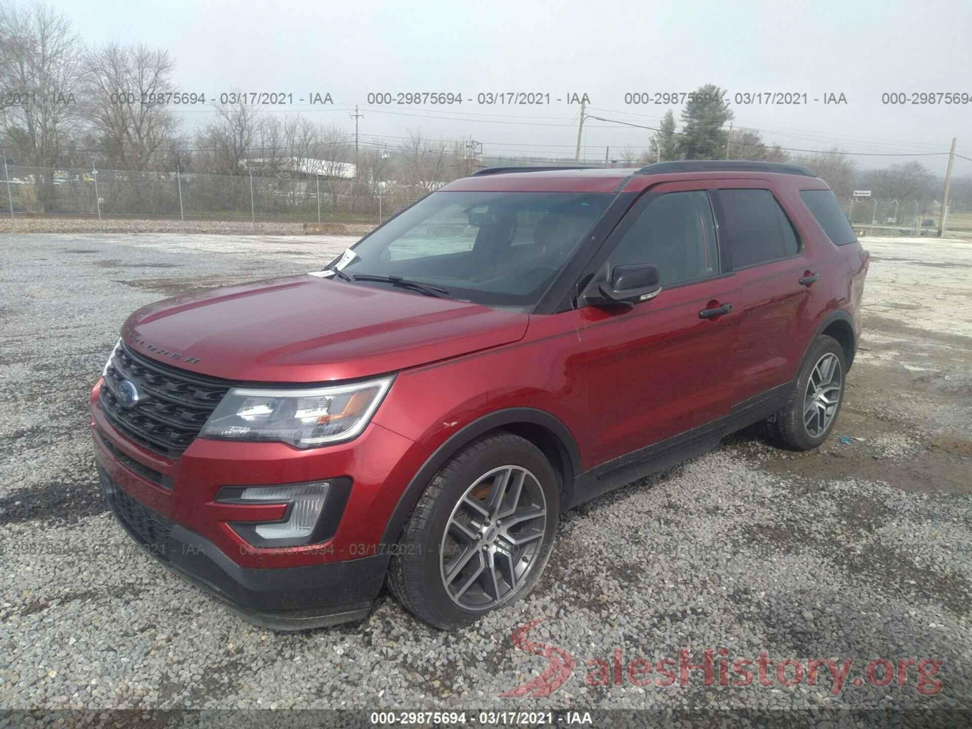 1FM5K8GT7HGA09095 2017 FORD EXPLORER