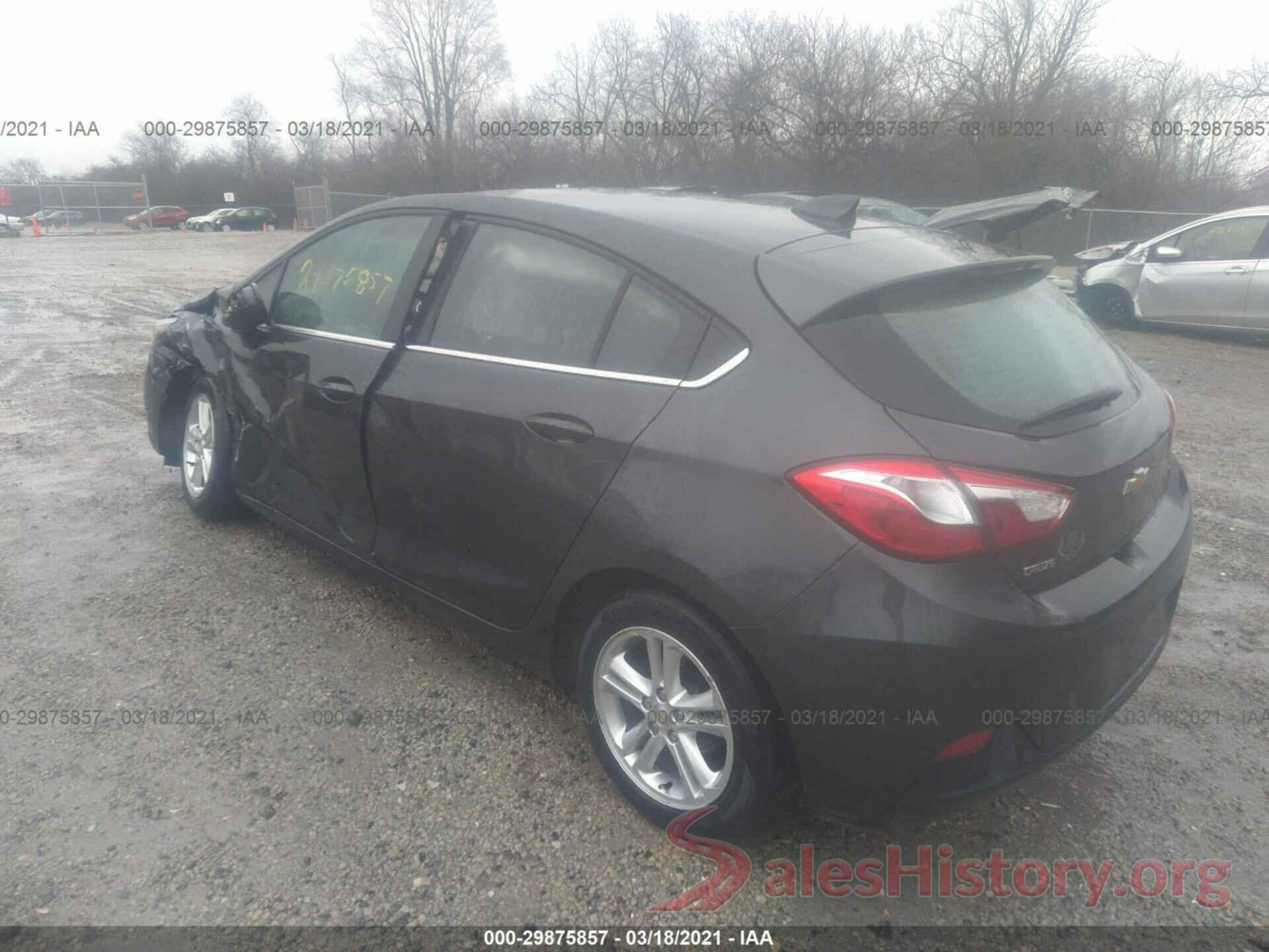 3G1BE6SM2HS598926 2017 CHEVROLET CRUZE