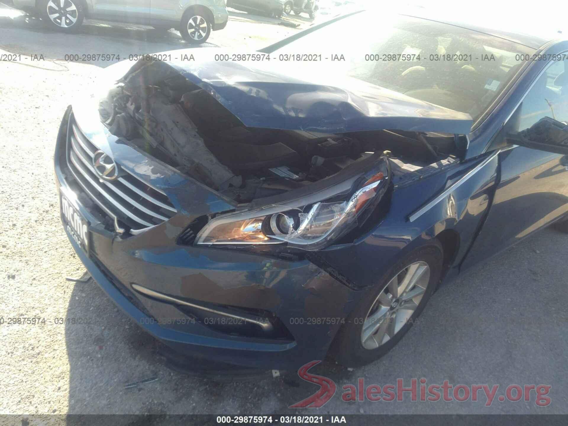 5NPE24AF9GH373030 2016 HYUNDAI SONATA