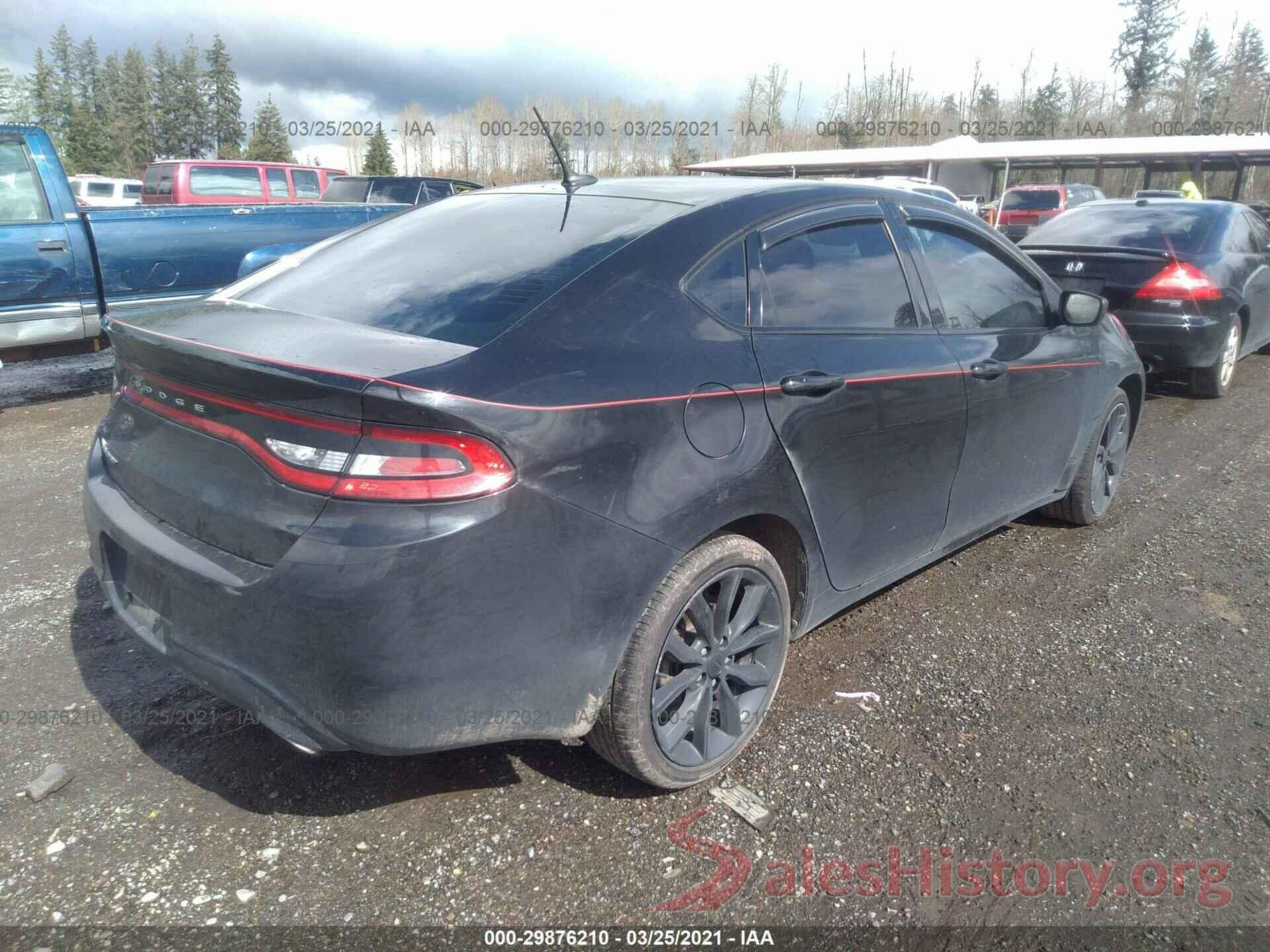 1C3CDFBBXGD728497 2016 DODGE DART