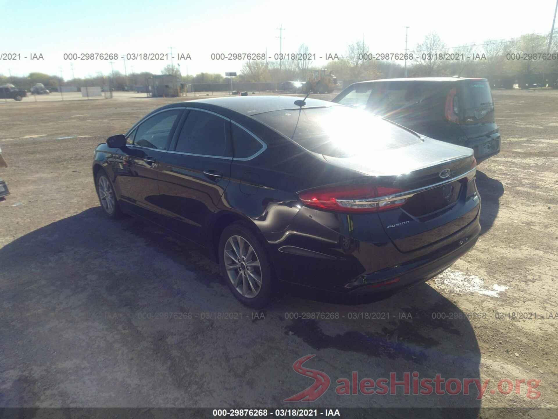 3FA6P0HD3HR292242 2017 FORD FUSION