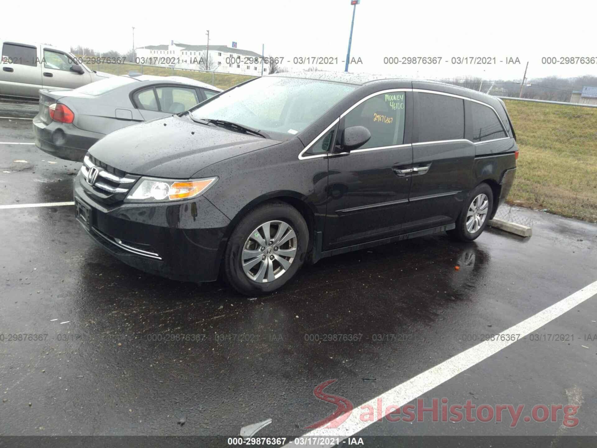 5FNRL5H68GB058244 2016 HONDA ODYSSEY